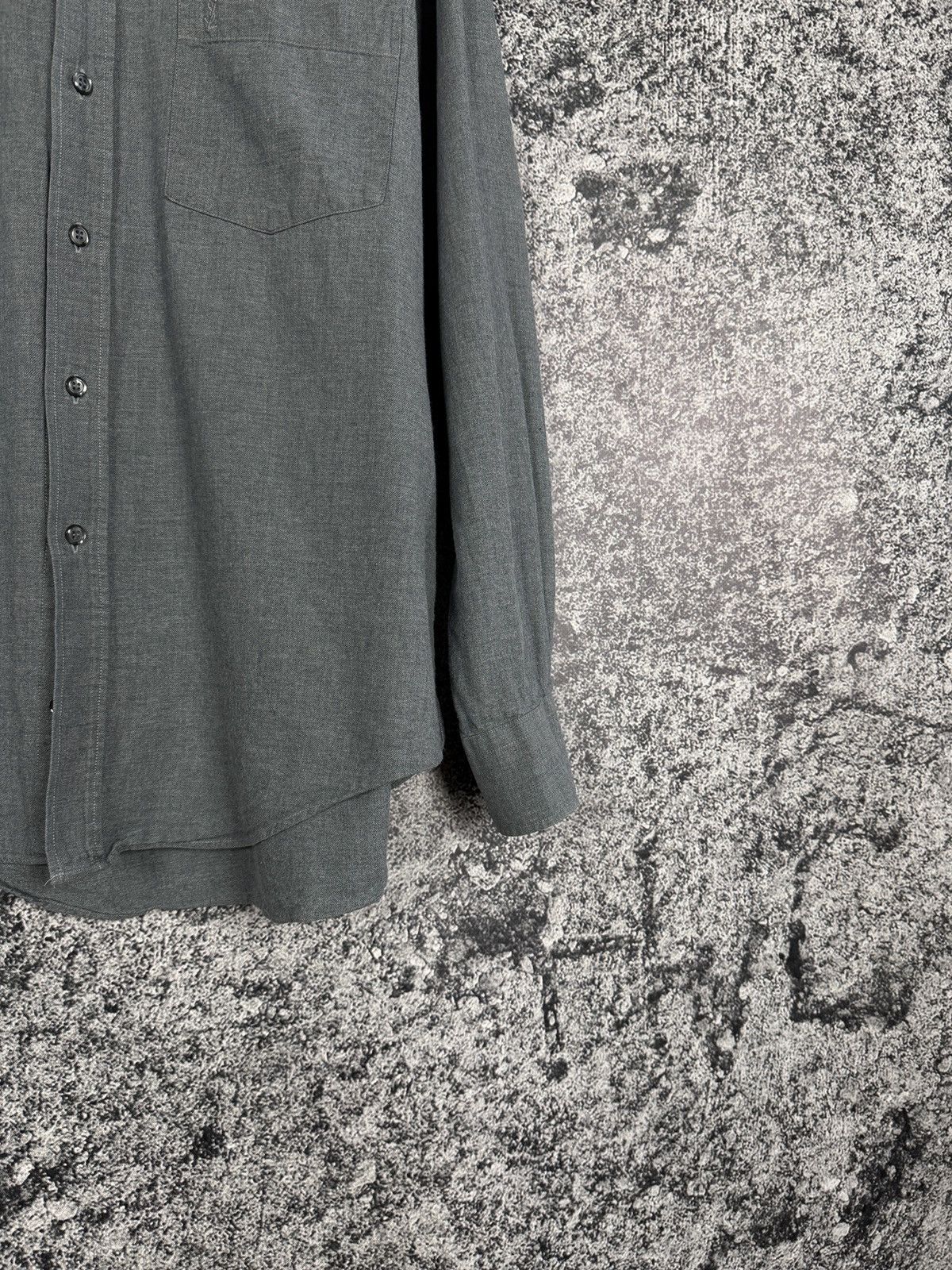 Yves Saint Laurent Yves Saint Laurent Long Sleeve Shirt Button Up Vintage Sz 40 Size US L / EU 52-54 / 3 - 5 Thumbnail