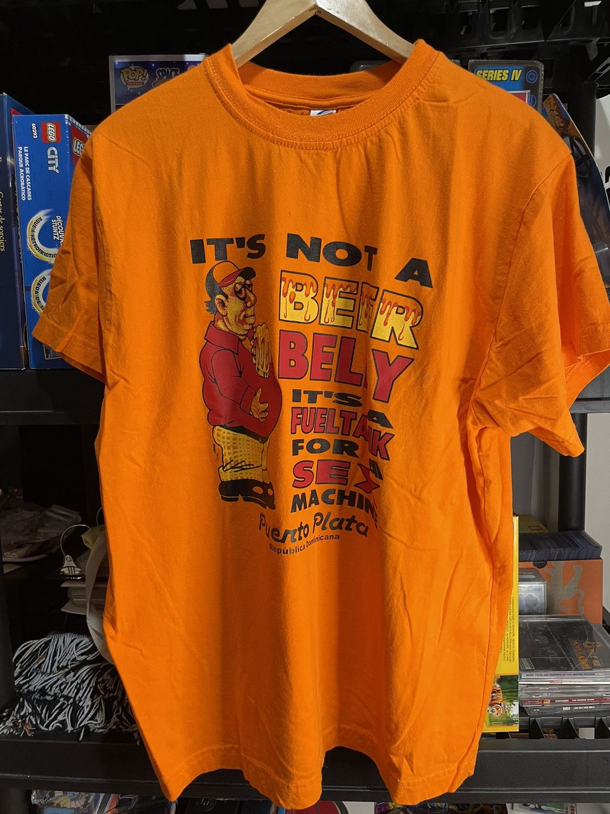 Vintage Vintage Funny beer T-shirt Size US XL / EU 56 / 4 - 2 Thumbnail