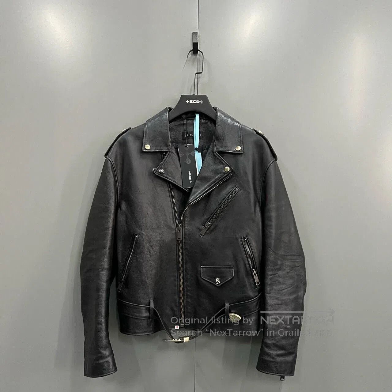 Balenciaga Balenciaga Graffiti Leather Jacket. Size US L / EU 52-54 / 3 - 1 Thumbnail
