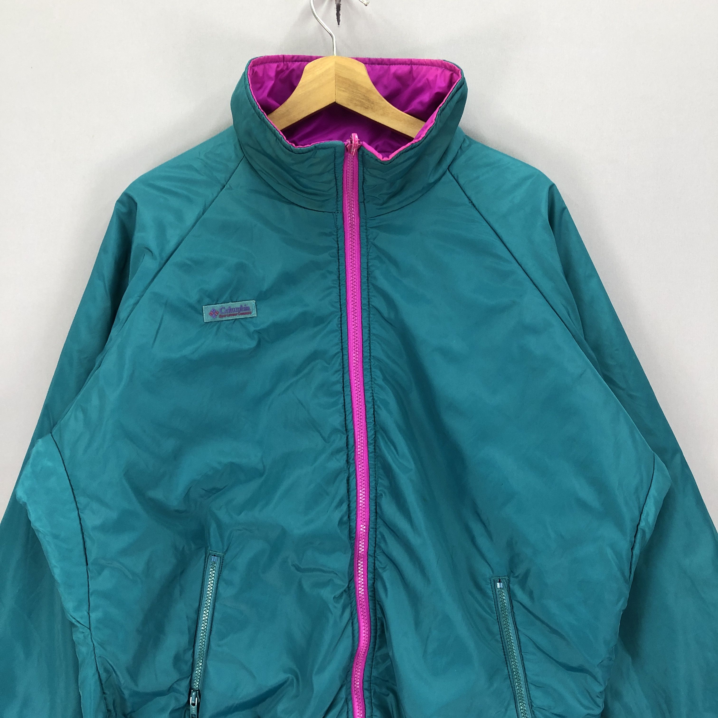 Columbia × Vintage Vintage Columbia Thinsulate 3M Reversible Zip-up Jackets Size US XXL / EU 58 / 5 - 3 Thumbnail