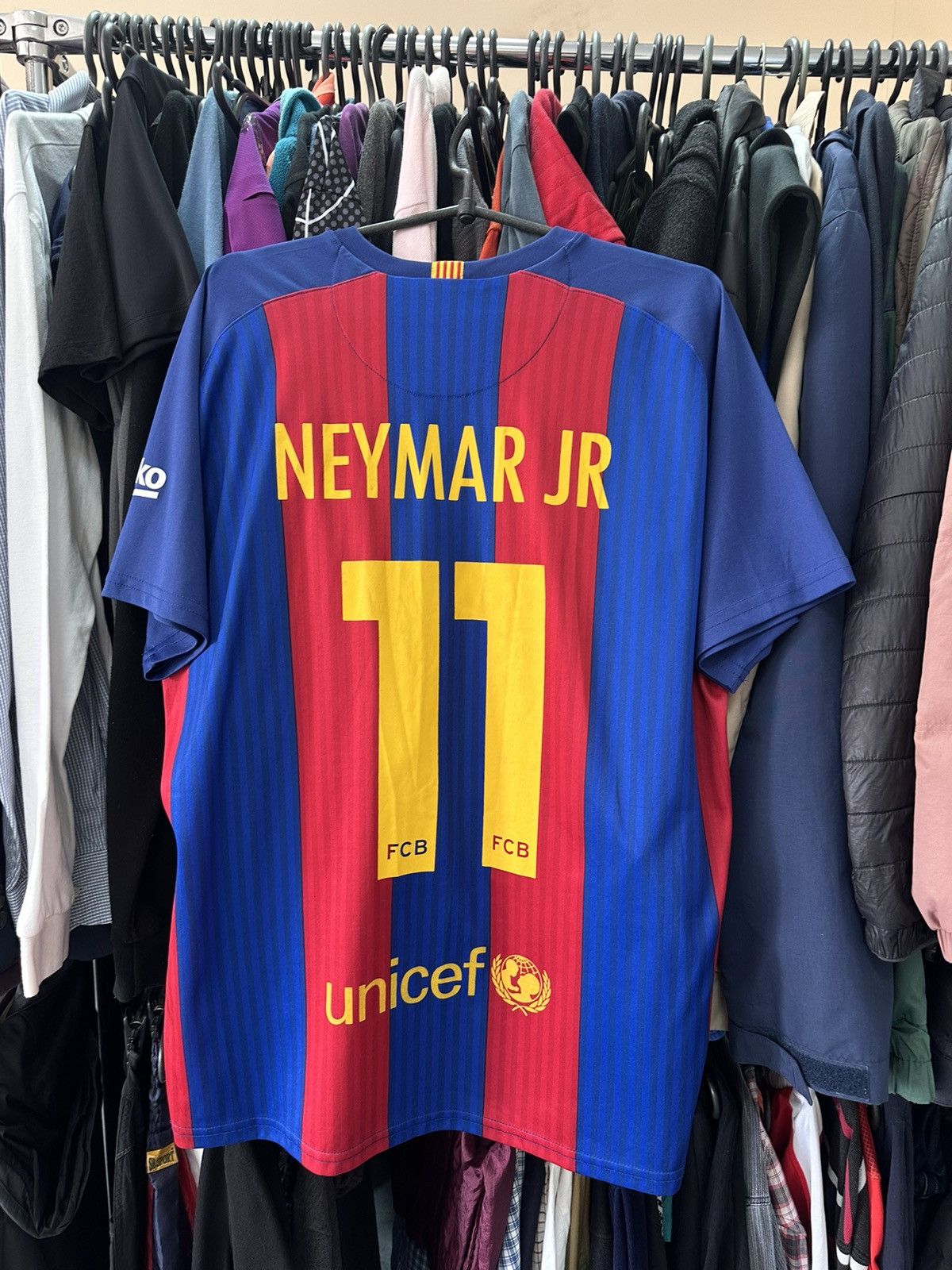 Vintage Vintage Barcelona Neymar 11 soccer jersey size L Size US L / EU 52-54 / 3 - 1 Thumbnail