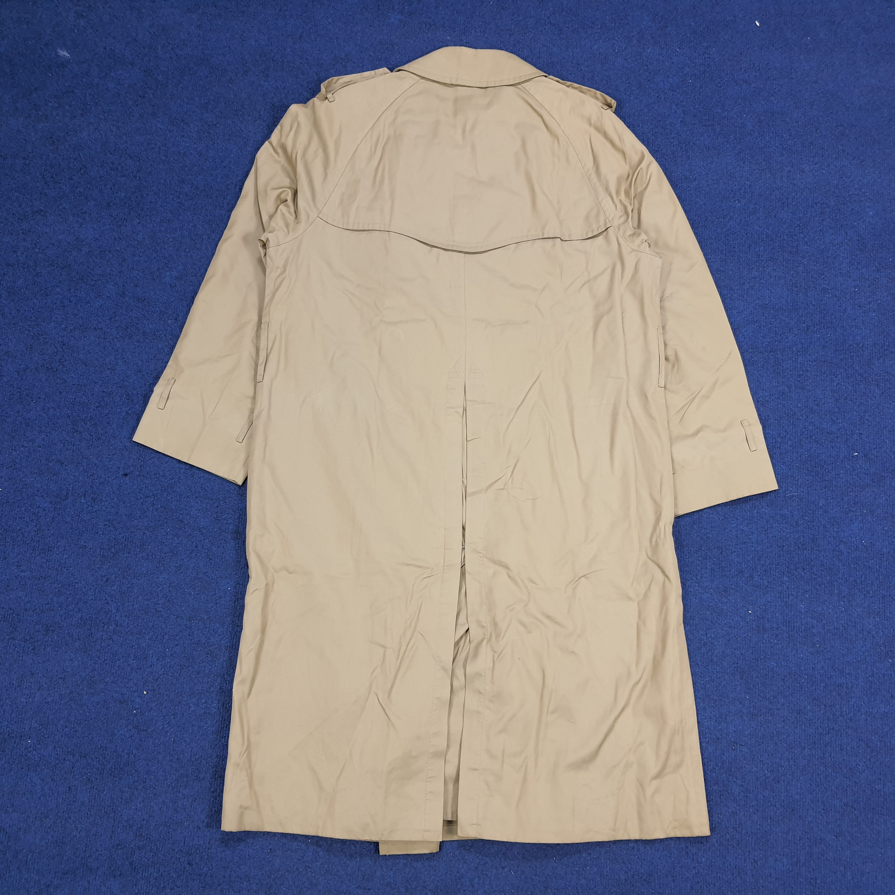 Burberry × Vintage Vintage Burberrys' Nova Check Trench Jacket Size US M / EU 48-50 / 2 - 3 Thumbnail