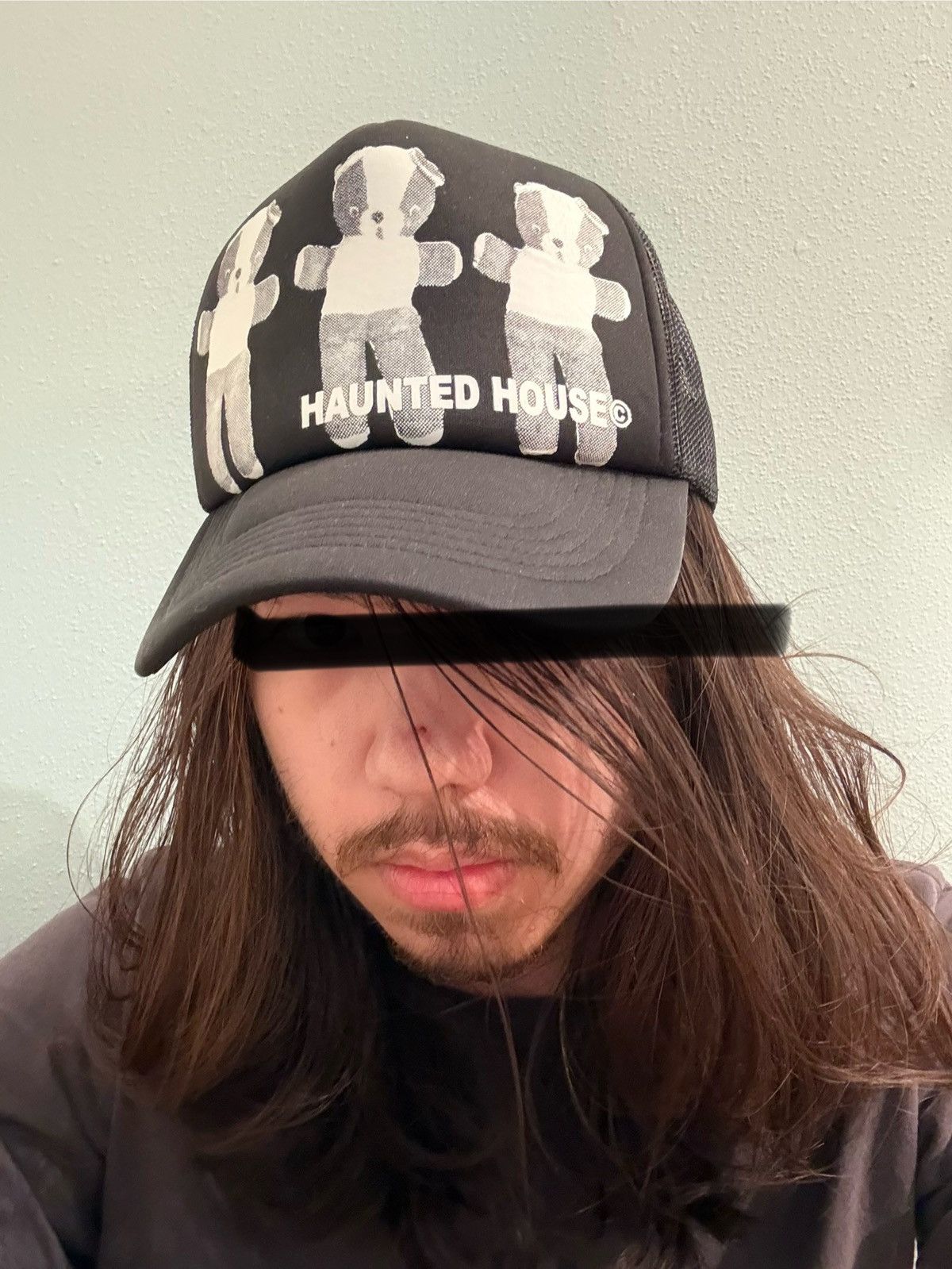 Designer Saturn Hills Haunted House Trucker Cap Size ONE SIZE - 3 Thumbnail