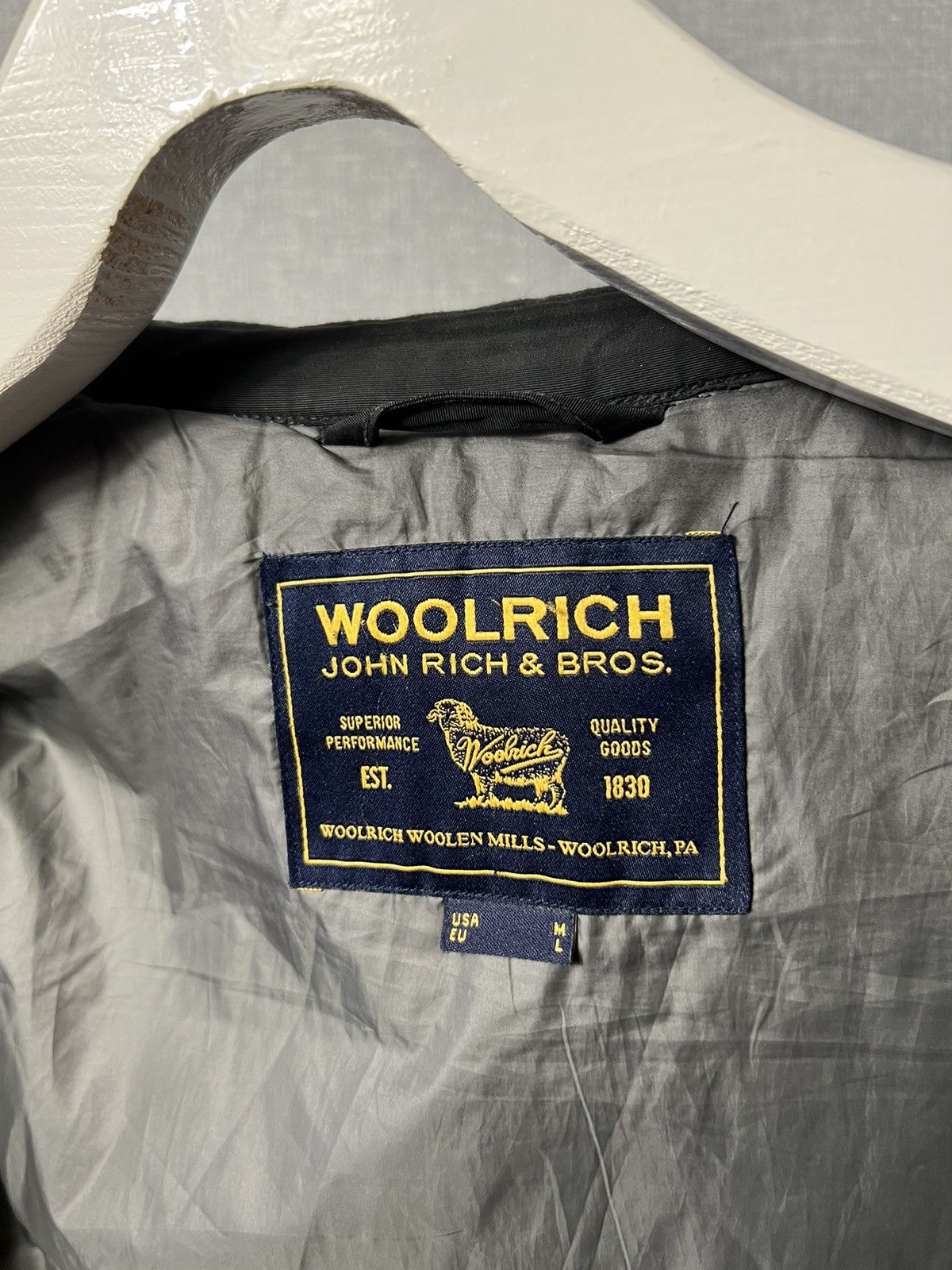 Woolrich Woolen Mills Rare Woolrich Wool + Nylon Hooded Jacket Size M Size US M / EU 48-50 / 2 - 17 Thumbnail