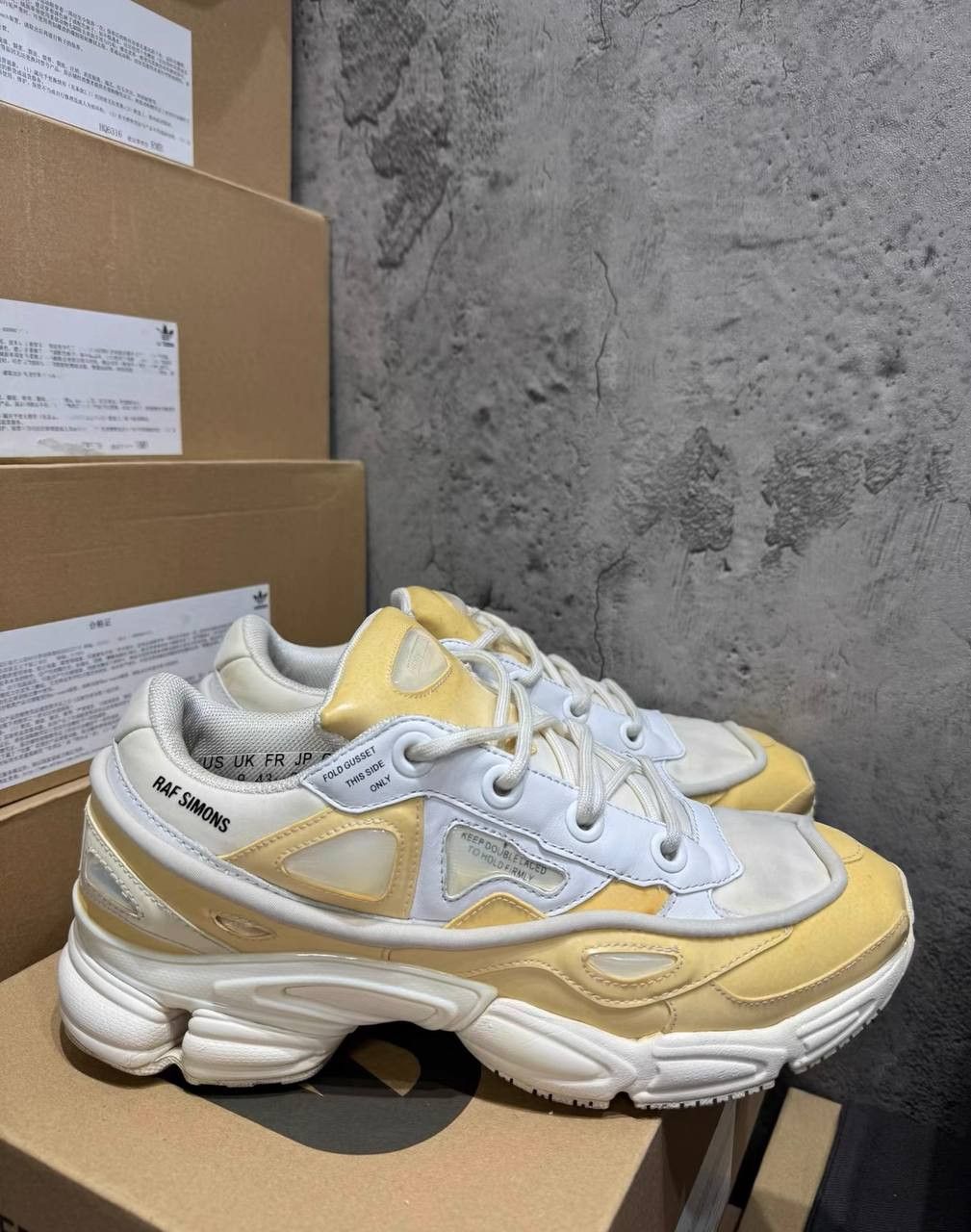 Adidas × Raf Simons Raf Simons Adidas Ozweego 2 Sneakers Size US 10 / EU 43 - 2 Thumbnail