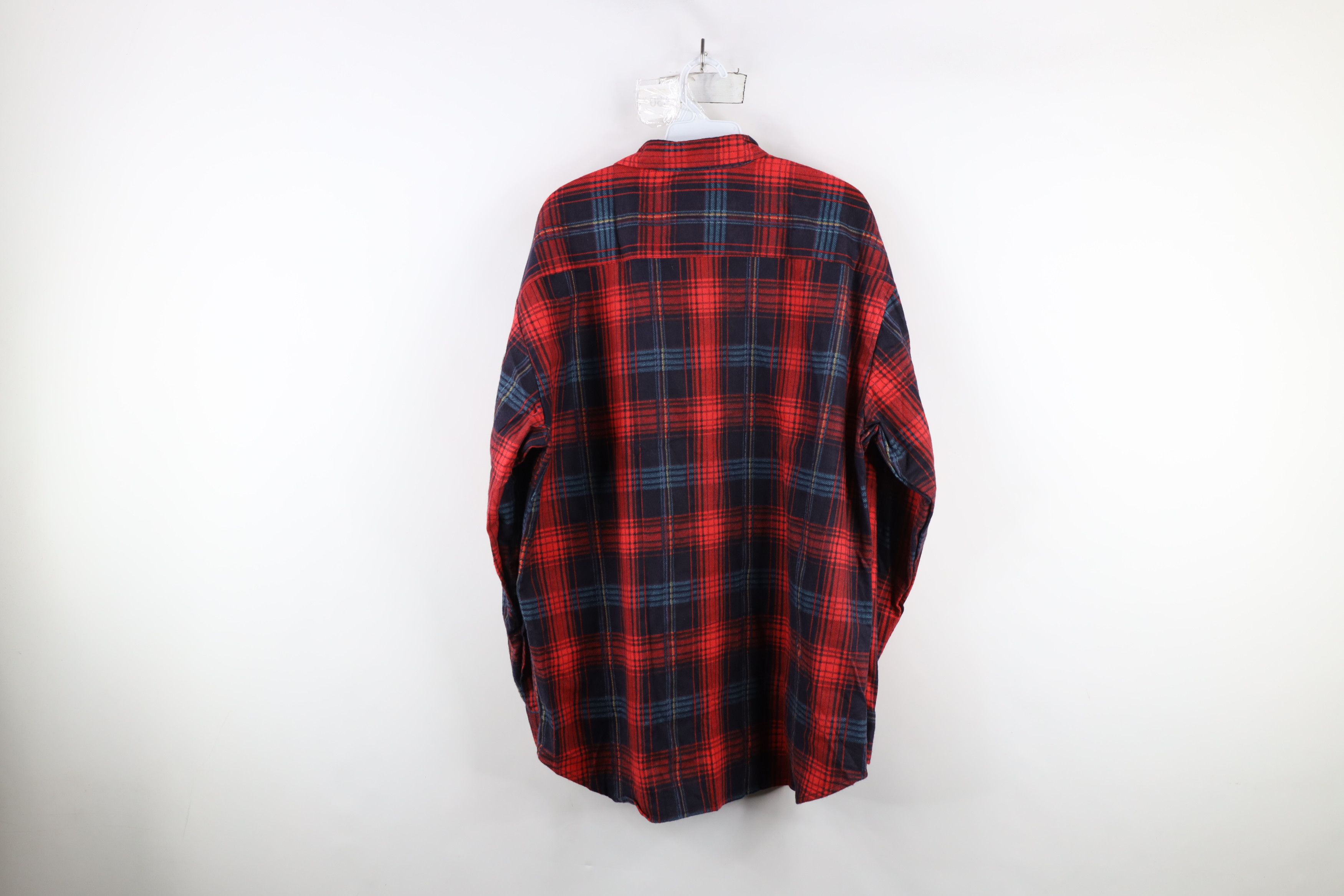 Vintage Deadstock Vintage 90s Streetwear Collared Button Shirt Plaid Size US L / EU 52-54 / 3 - 9 Thumbnail