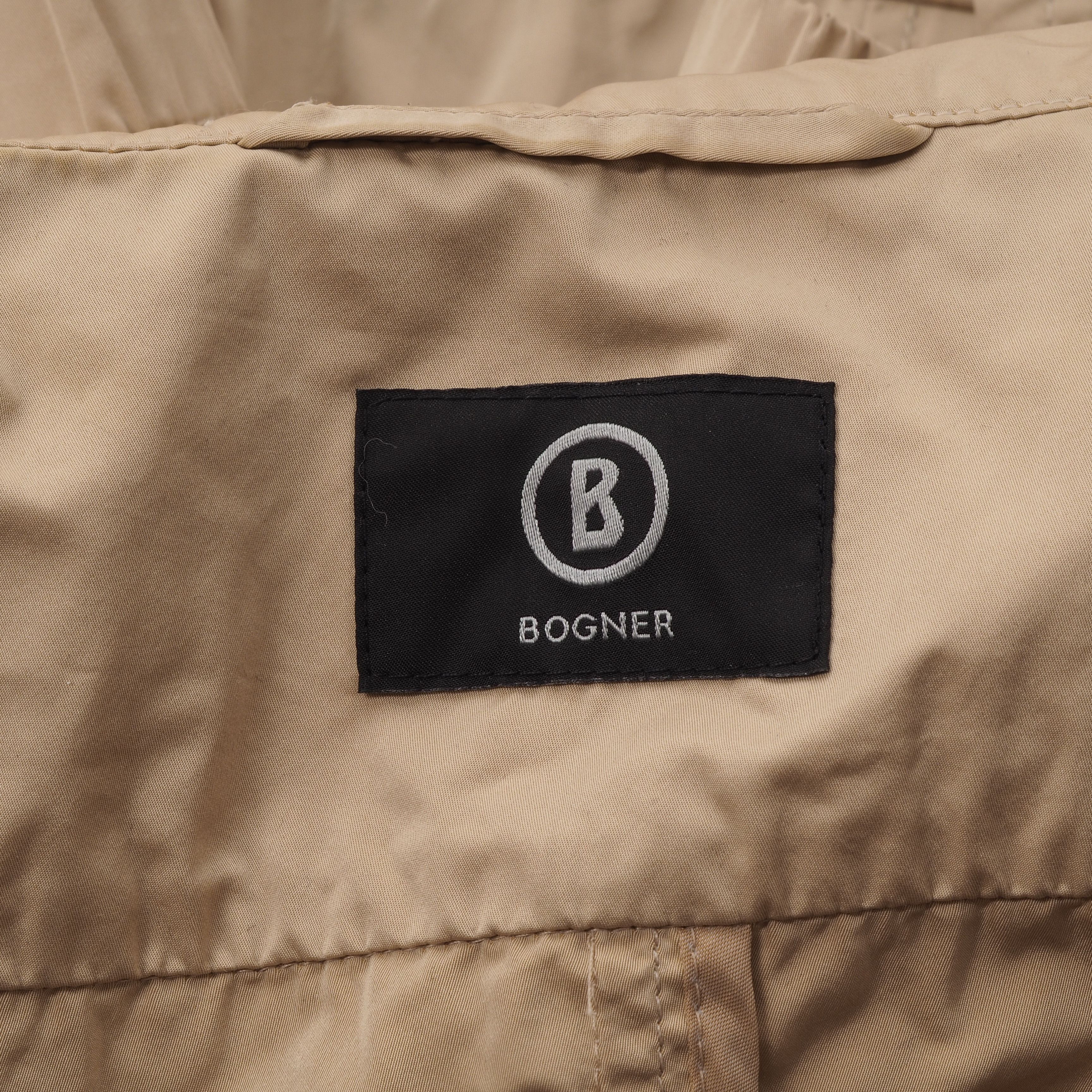 Bogner Bogner Women's Beige Short Sleeve Zip Lightweight Jacket Size M / US 6-8 / IT 42-44 - 5 Thumbnail