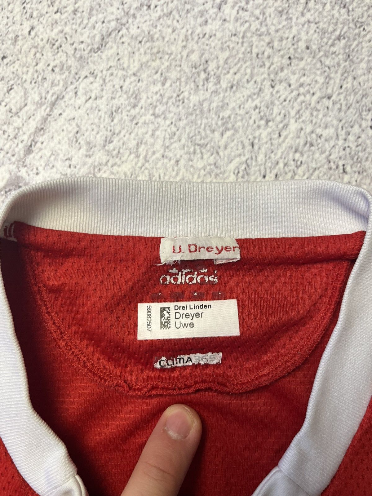 Adidas ADIDAS FC Bayern Munchen Mens Football Shirt Jersey Red Size US L / EU 52-54 / 3 - 19 Thumbnail