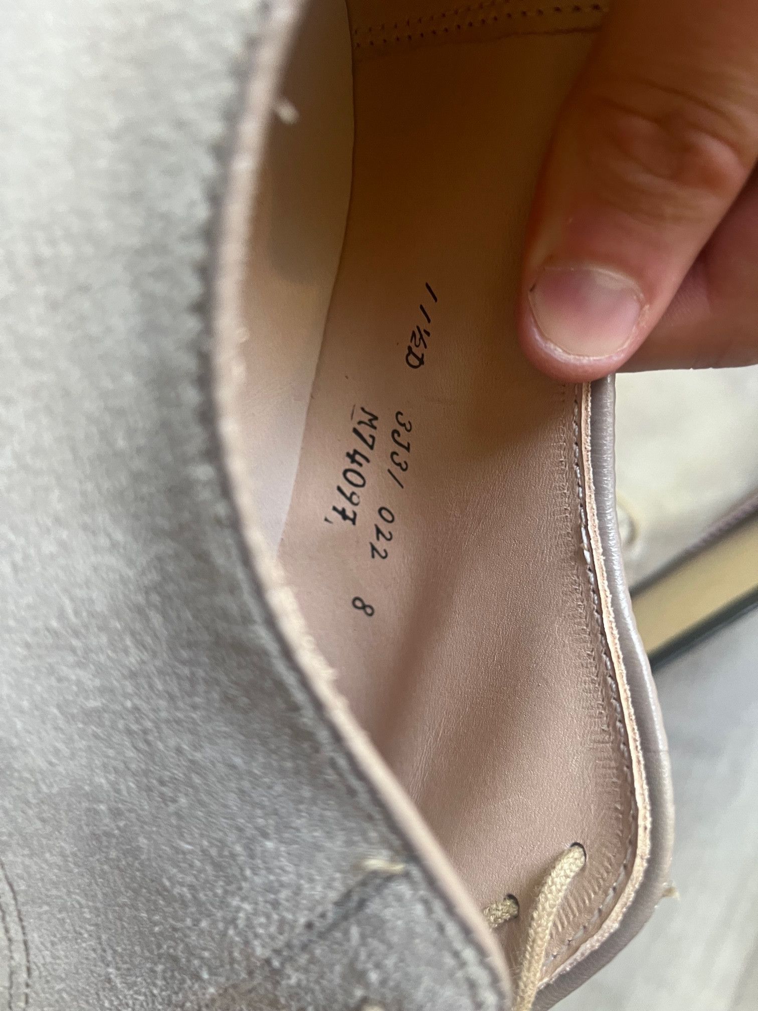 Alden × J.Crew Alden X J. Crew Sand Suede Plain Toe Bluchers Size US 11.5 / EU 44-45 - 6 Thumbnail