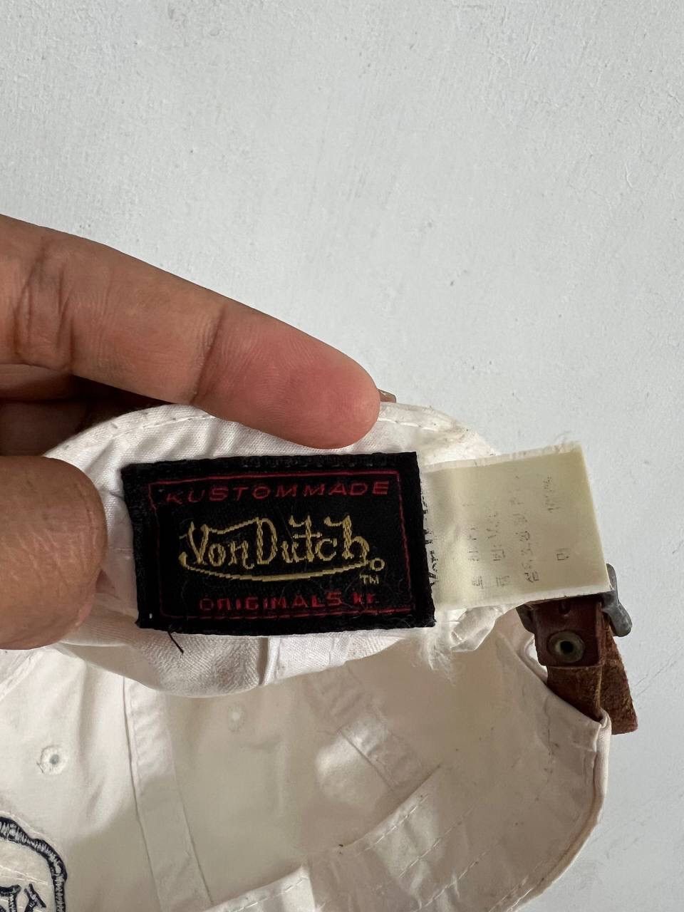 Von Dutch Von Dutch Distressed Hat Size ONE SIZE - 15 Thumbnail