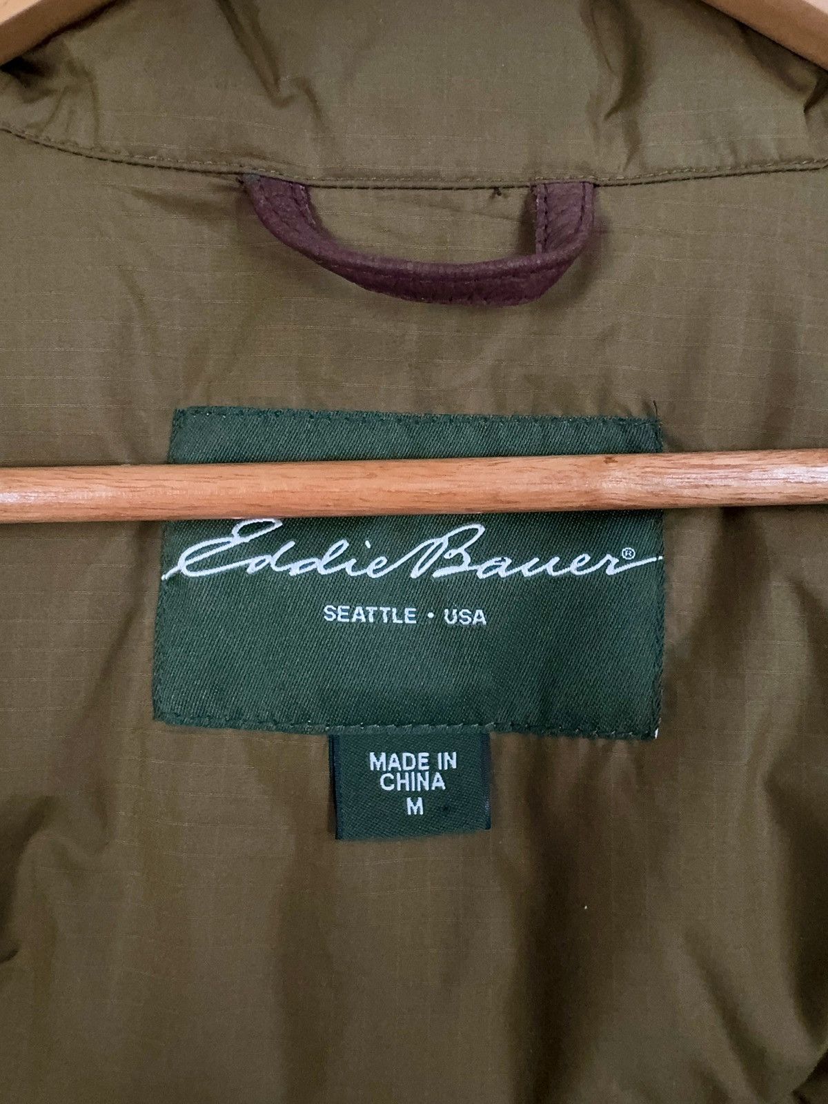 Eddie Bauer × Vintage Eddie Bauer Goose down Wax Vest Size US M / EU 48-50 / 2 - 16 Thumbnail