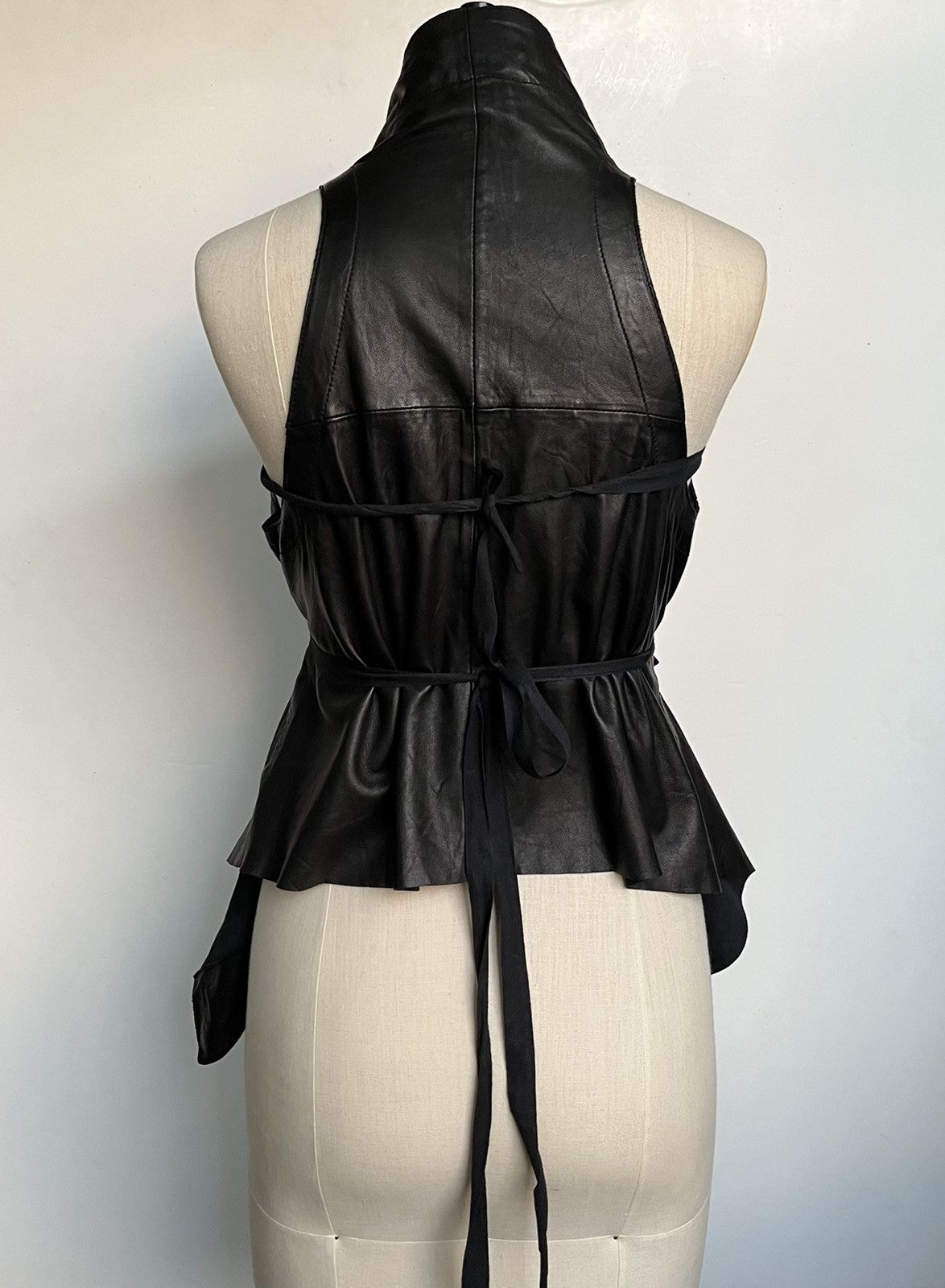 Peachoo + Krejberg Leather Vest Size M / US 6-8 / IT 42-44 - 2 Thumbnail