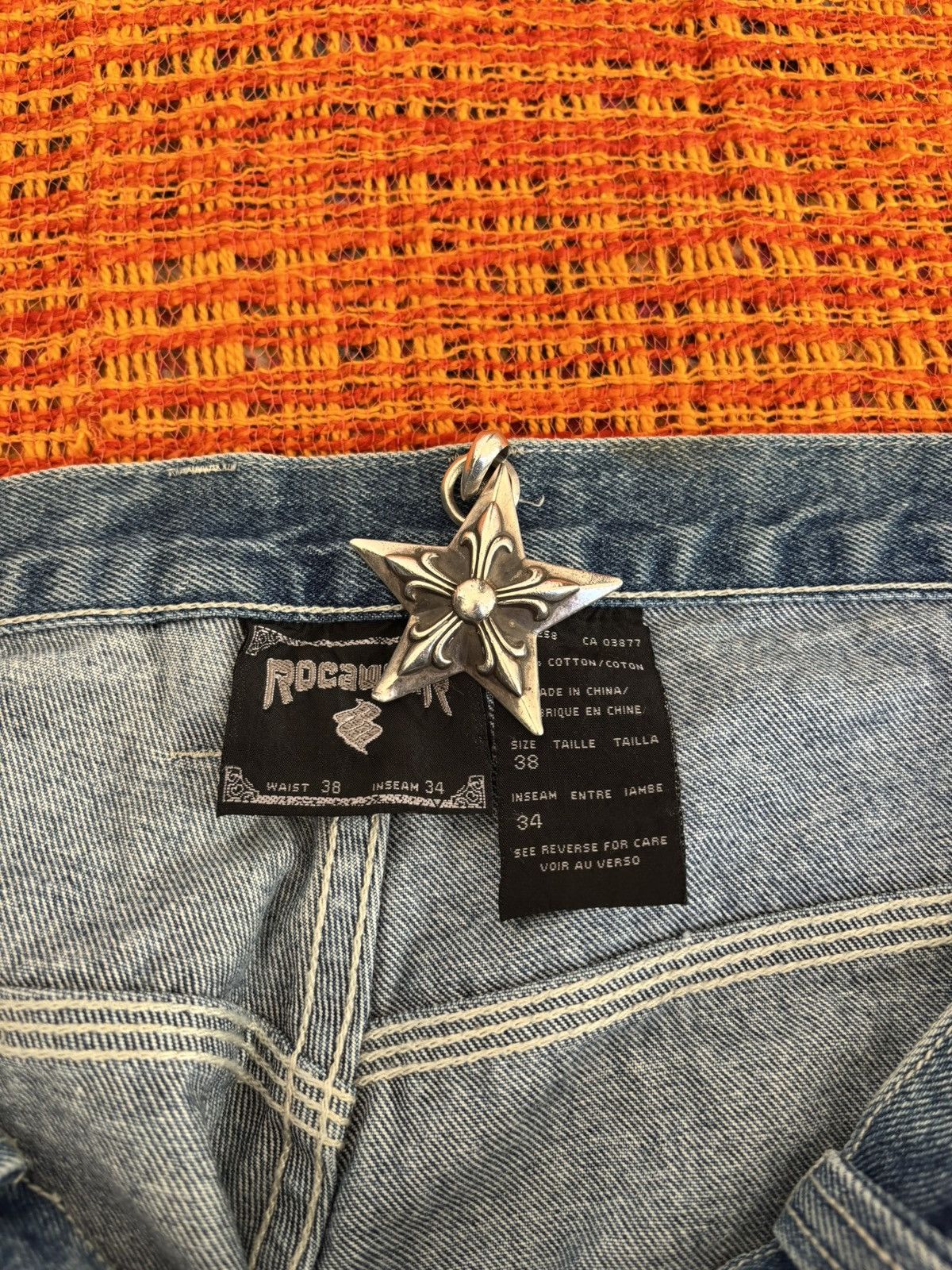 Rocawear baggy y2k Rocawear denim carpenter jeans Size US 38 / EU 54 - 5 Thumbnail