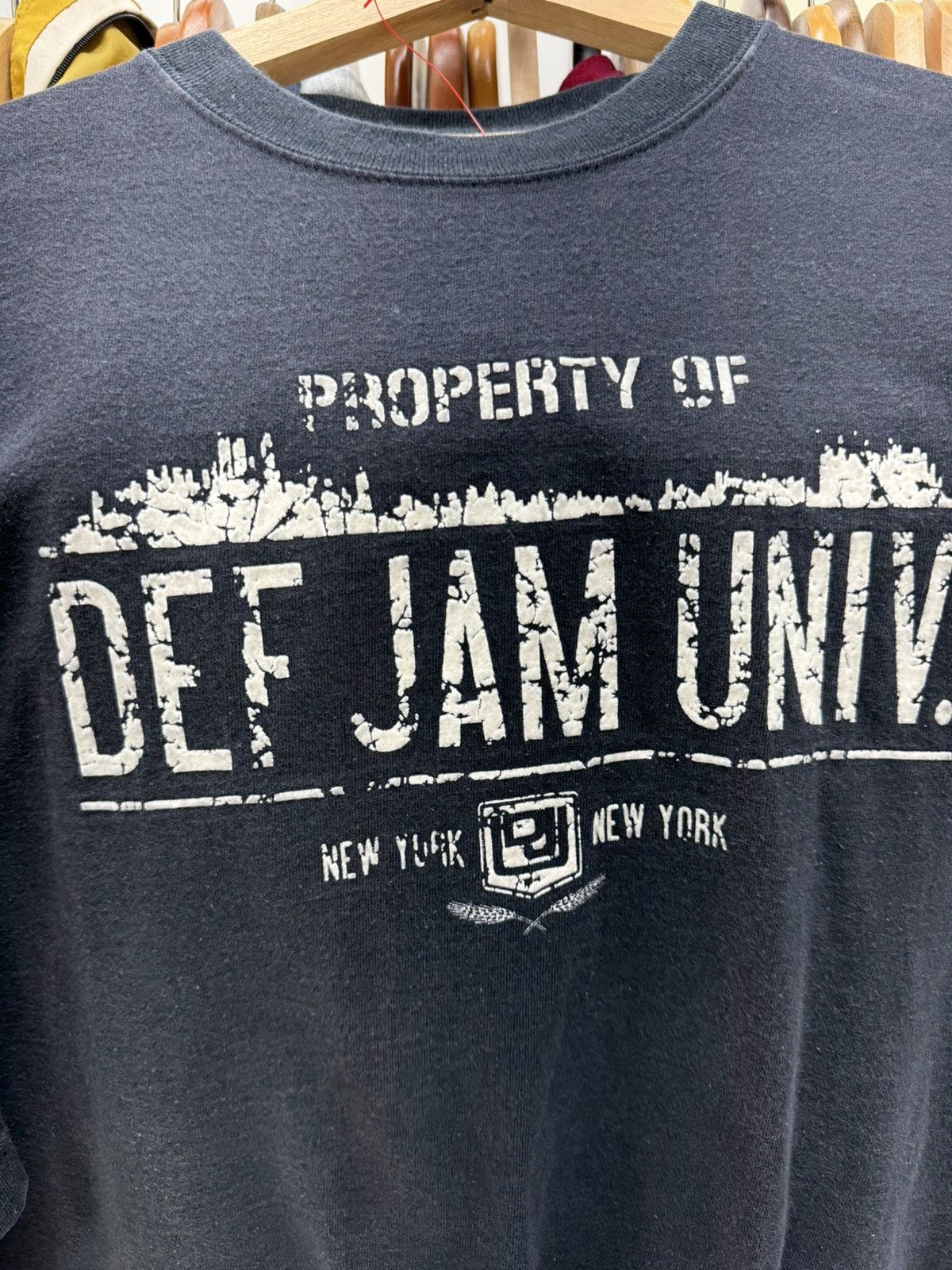 Vintage Vintage Def Jam university tee Size US L / EU 52-54 / 3 - 2 Thumbnail