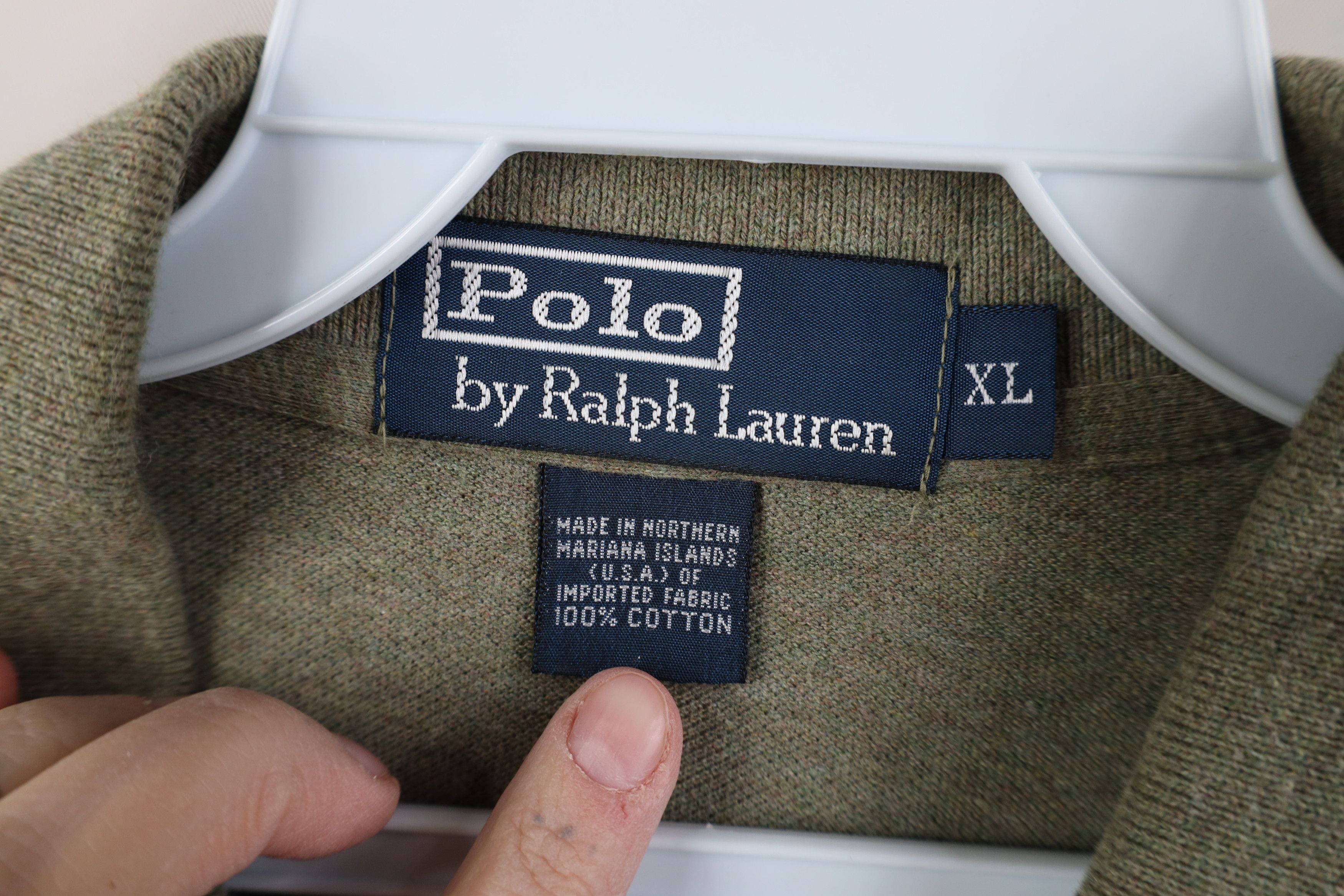 Ralph Lauren Vintage 90s Ralph Lauren Short Sleeve Golf Polo Shirt Size US XL / EU 56 / 4 - 6 Thumbnail