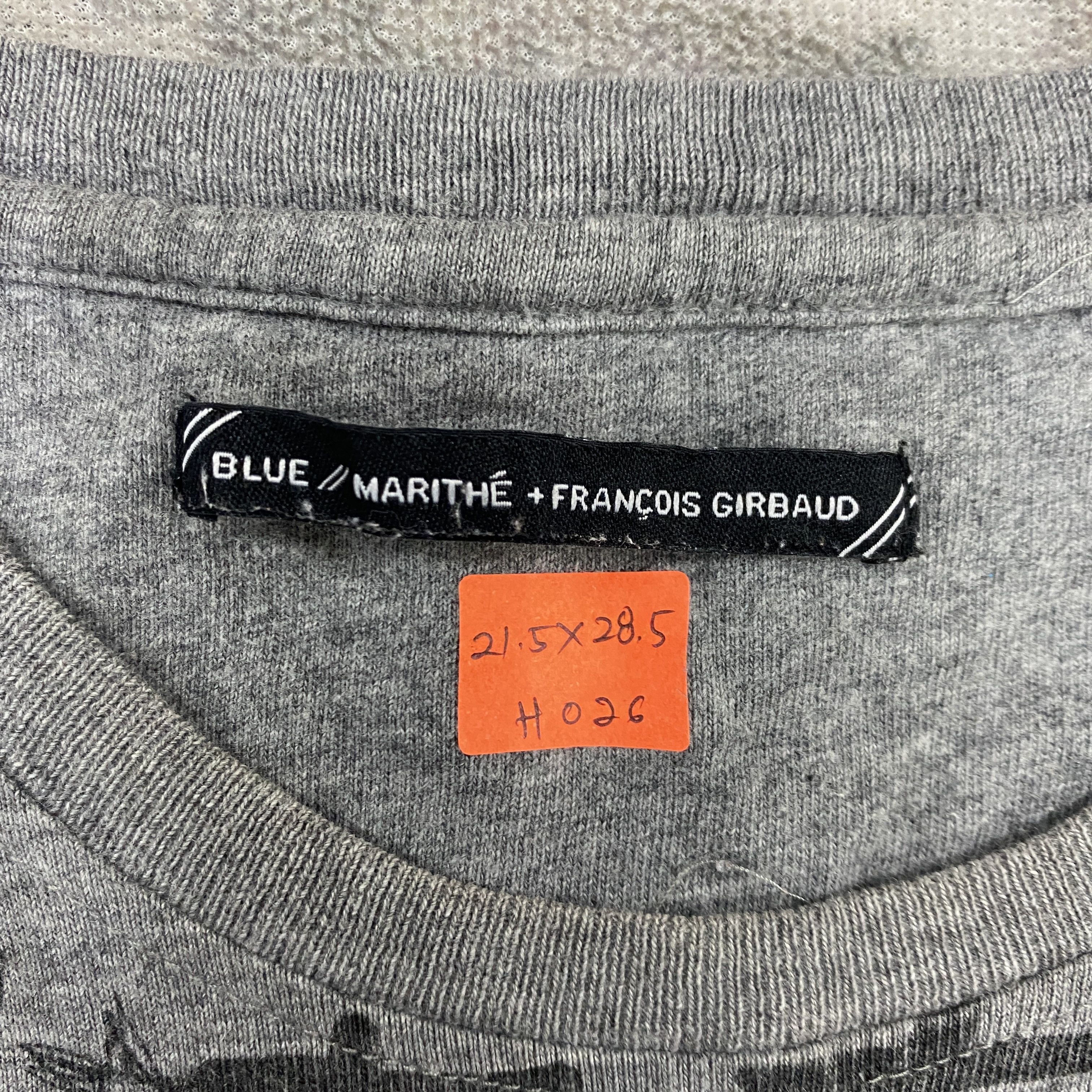 Marithe + Francois Girbaud Vintage Blue x Francois & Marithe Girbaud T-Shirt - H026 Size US L / EU 52-54 / 3 - 4 Thumbnail