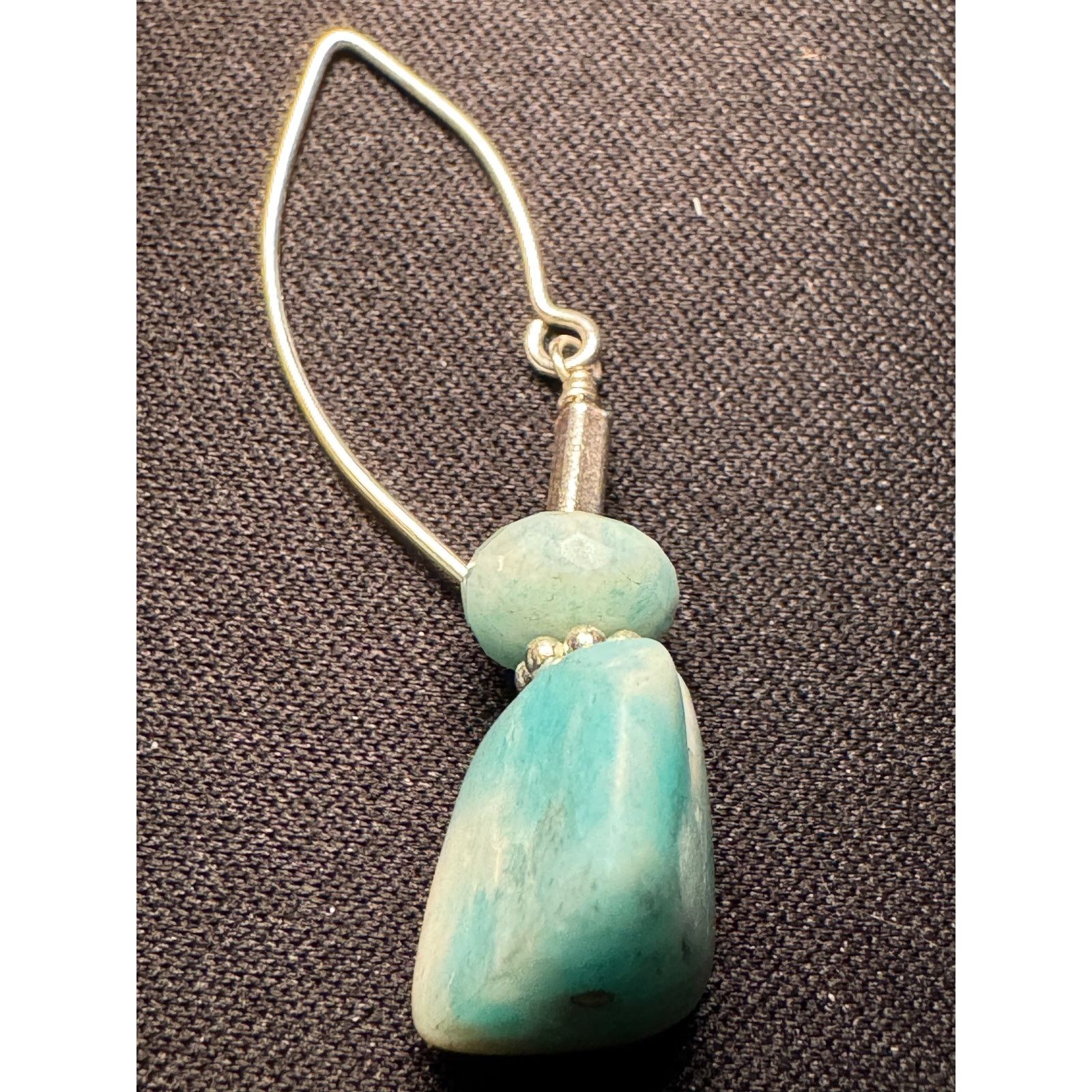 Other 2 Pair of 925 Tested Dangle Earrings Artisan Made Size ONE SIZE - 2 Thumbnail