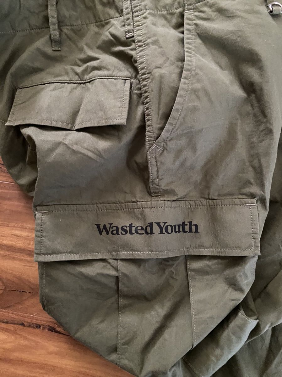Human Made Wasted Youth Olive Cargo Pants | Grailed