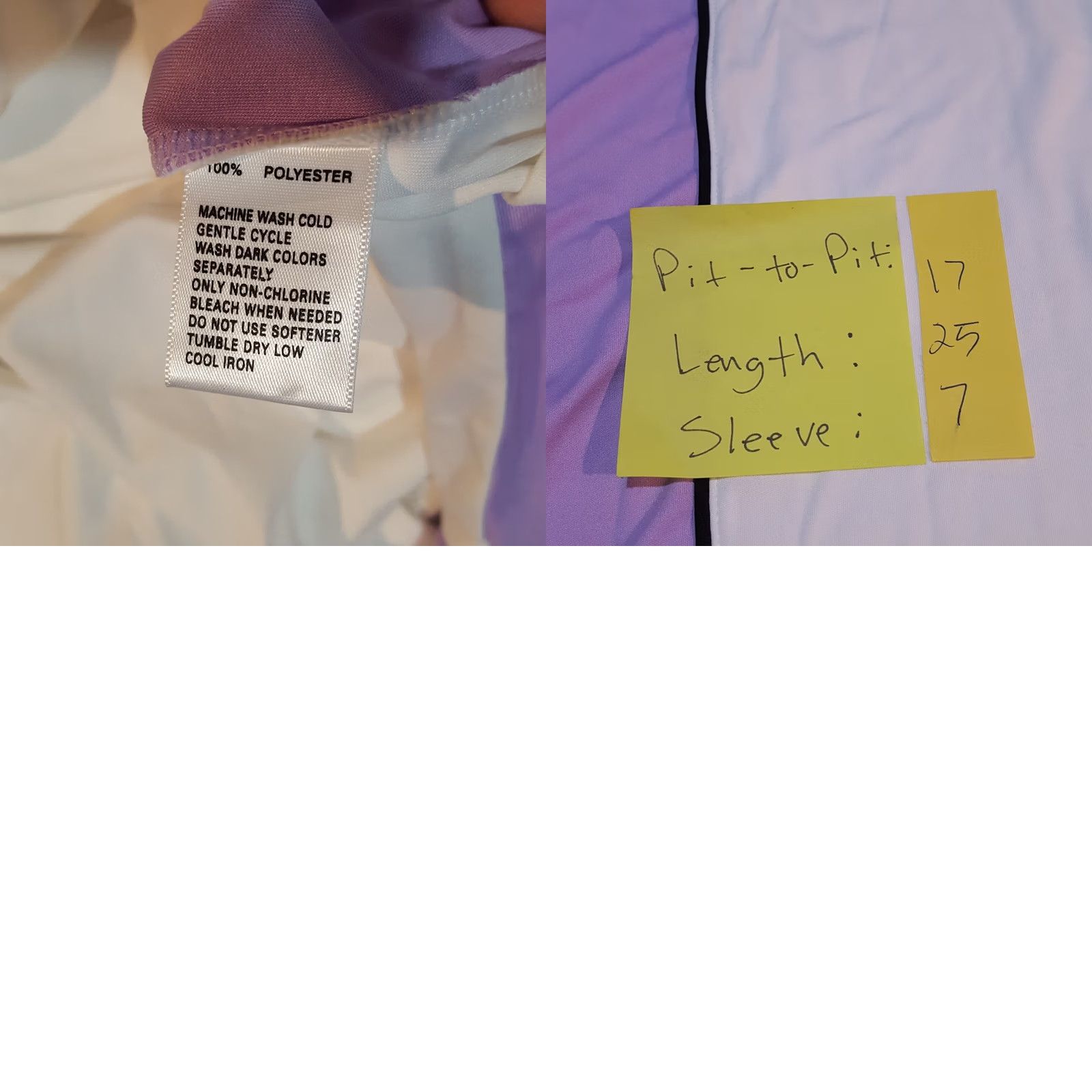 Vintage VINTAGE Greg Norman Golf Purple Polyester Women's Medium Lightweight Collar Polo Shirt Size M / US 6-8 / IT 42-44 - 8 Thumbnail