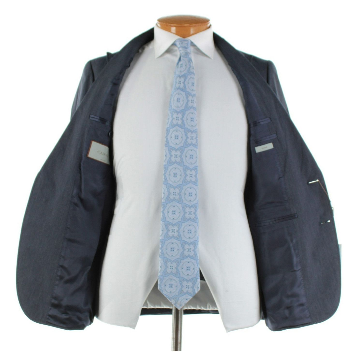 Canali Canali Suit Size US 36 Regular in Blue Size 36R - 7 Thumbnail