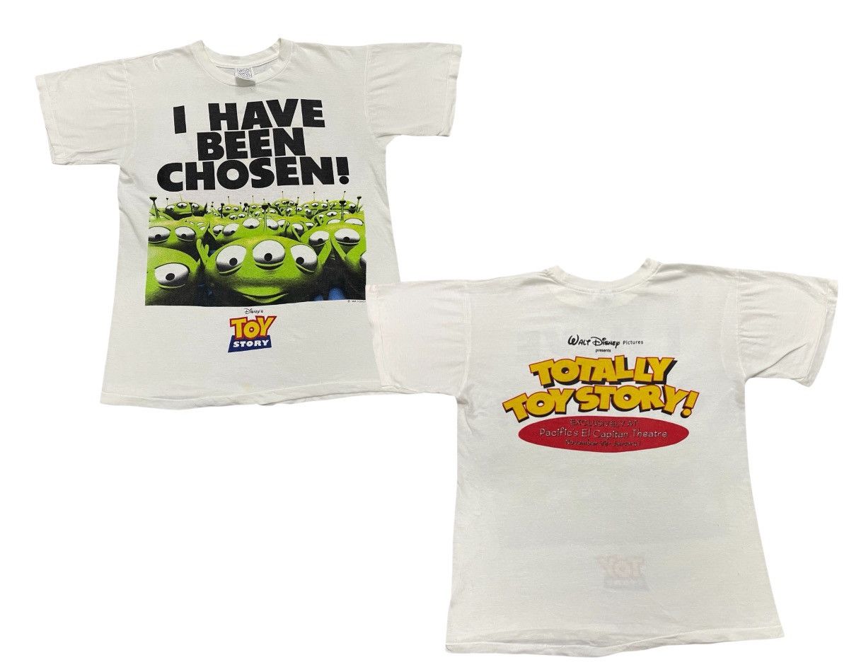 Disney VINTAGE 1995 TOY STORY ALLIEN “I HAVE BEEN CHOSEN” Size US L / EU 52-54 / 3 - 1 Thumbnail