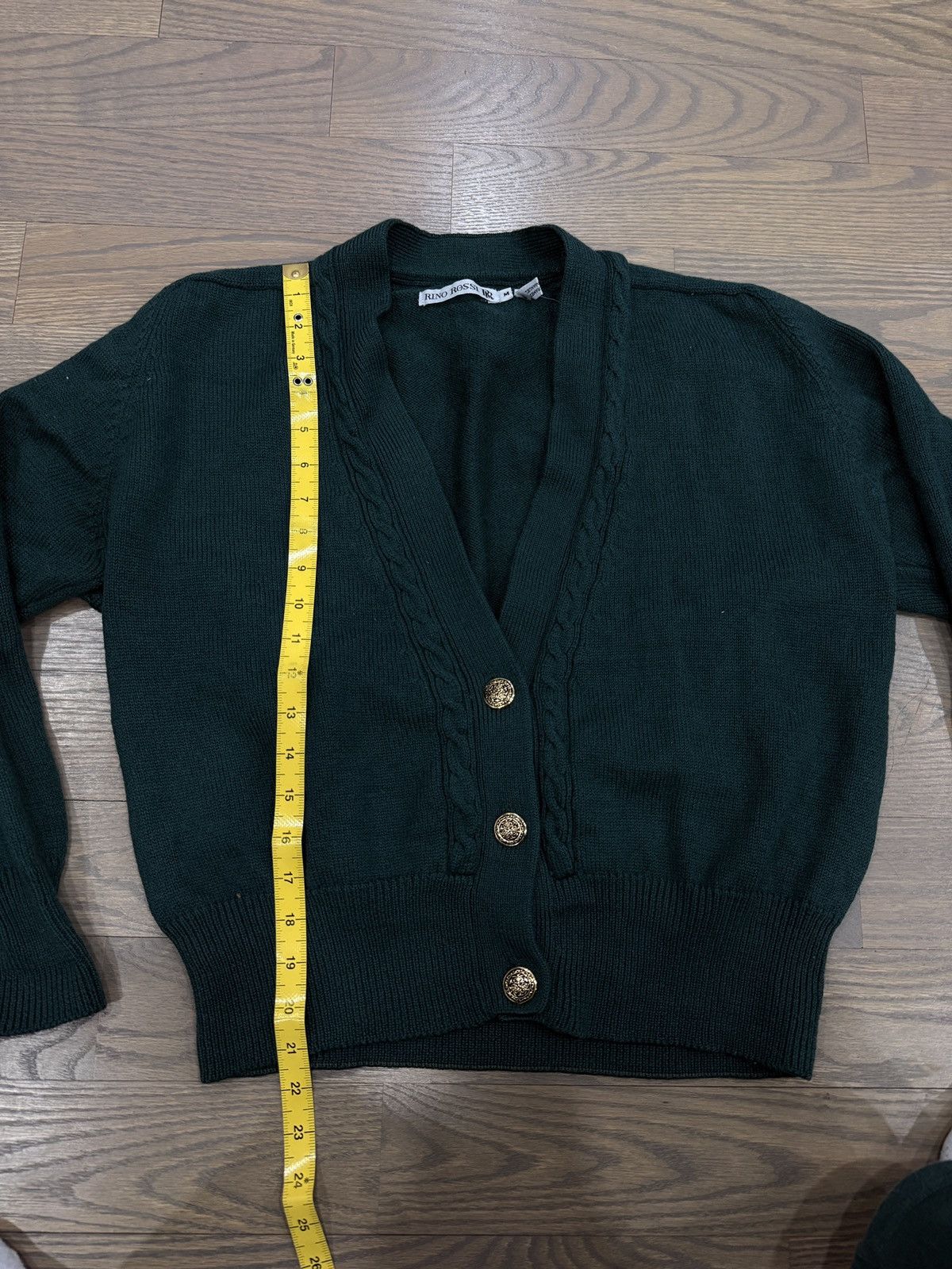 Vintage Vintage Green Cardigan Size US S / EU 44-46 / 1 - 5 Thumbnail