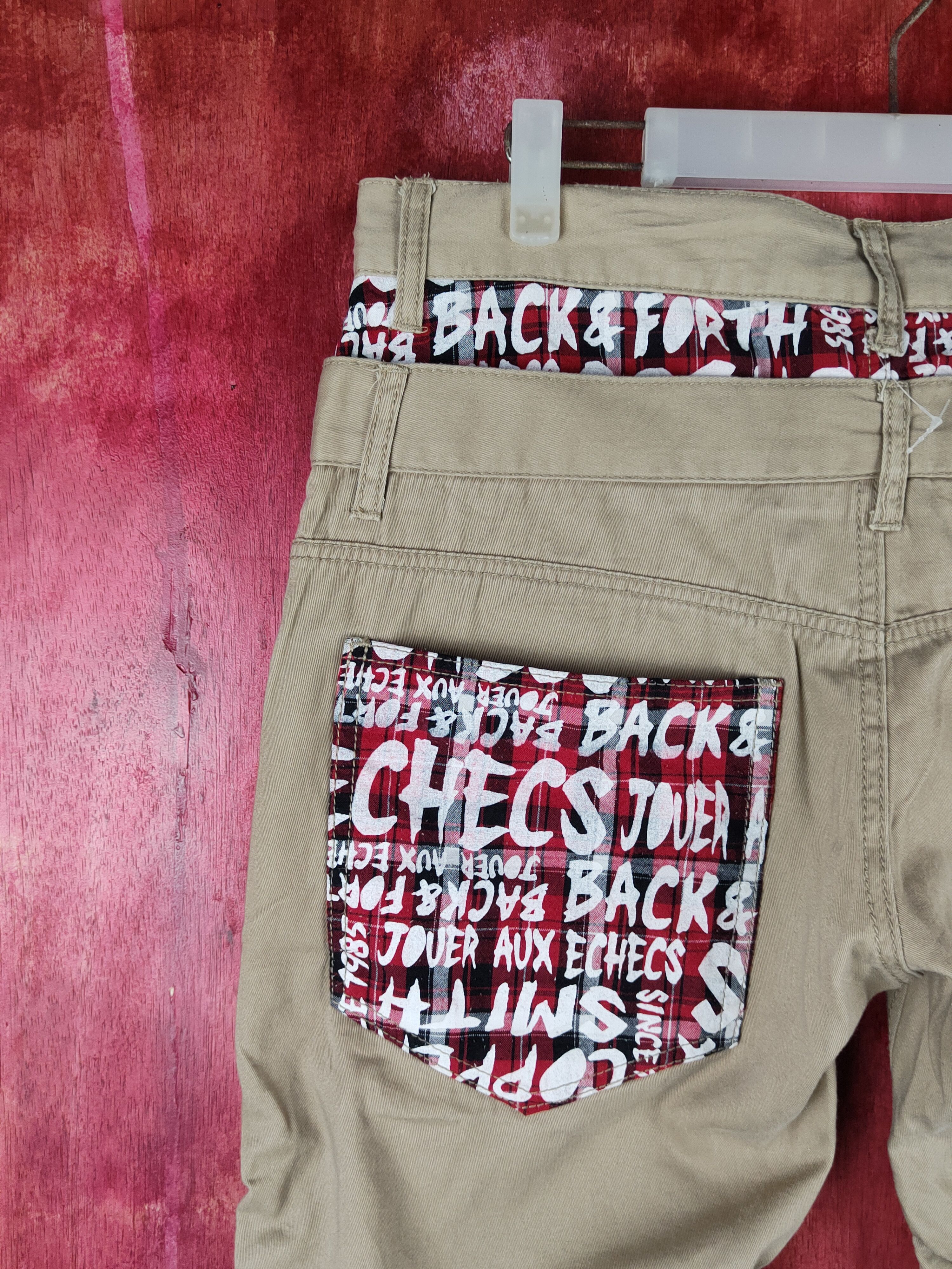 Japanese Brand Japan double waist seditionaries Brown short Pants #S1520 Size 33" - 11 Thumbnail