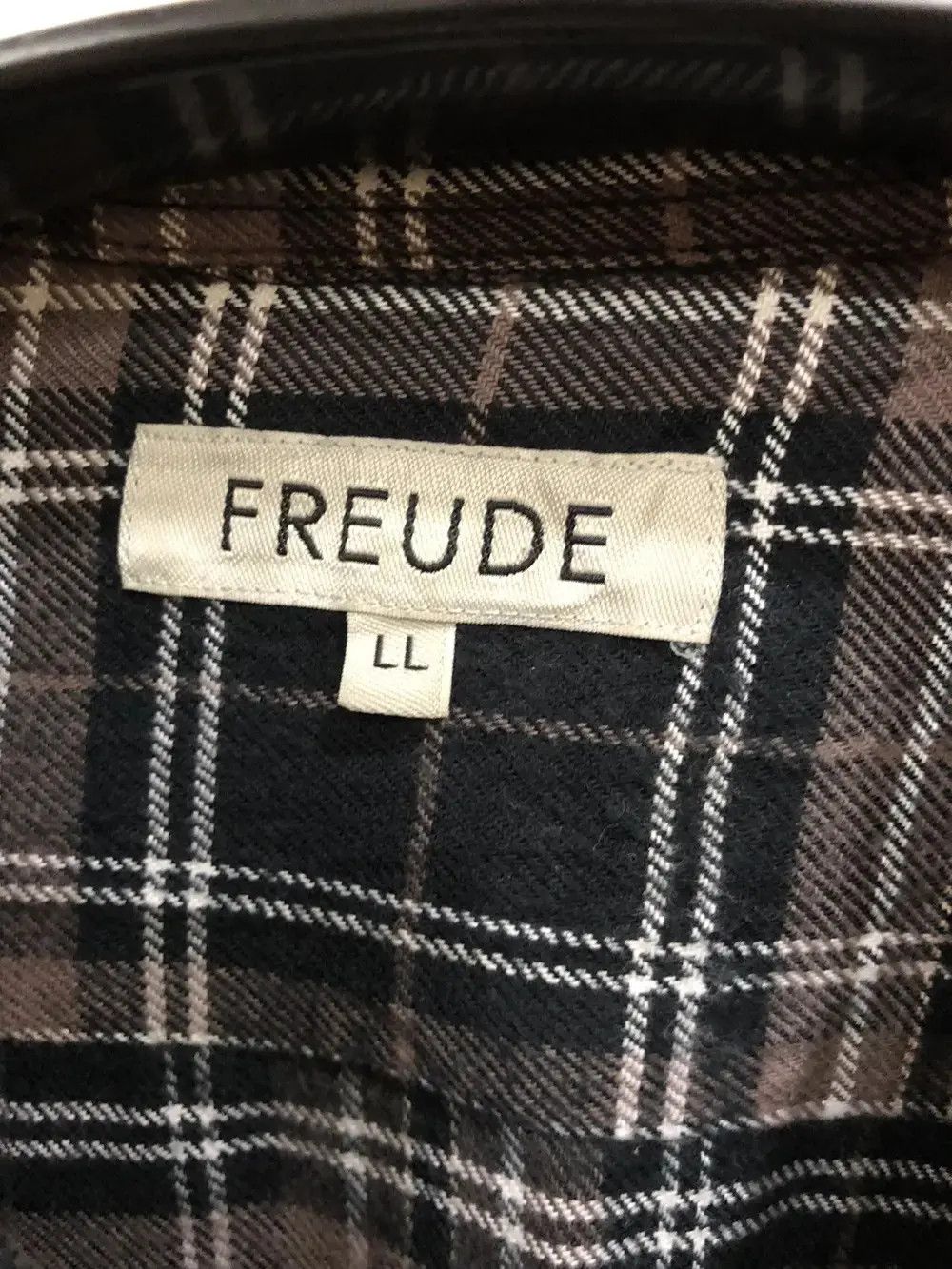 Flannel Japanese Brand Freude Plaid Tartan Flannel Shirt 👕 Size US L / EU 52-54 / 3 - 3 Thumbnail