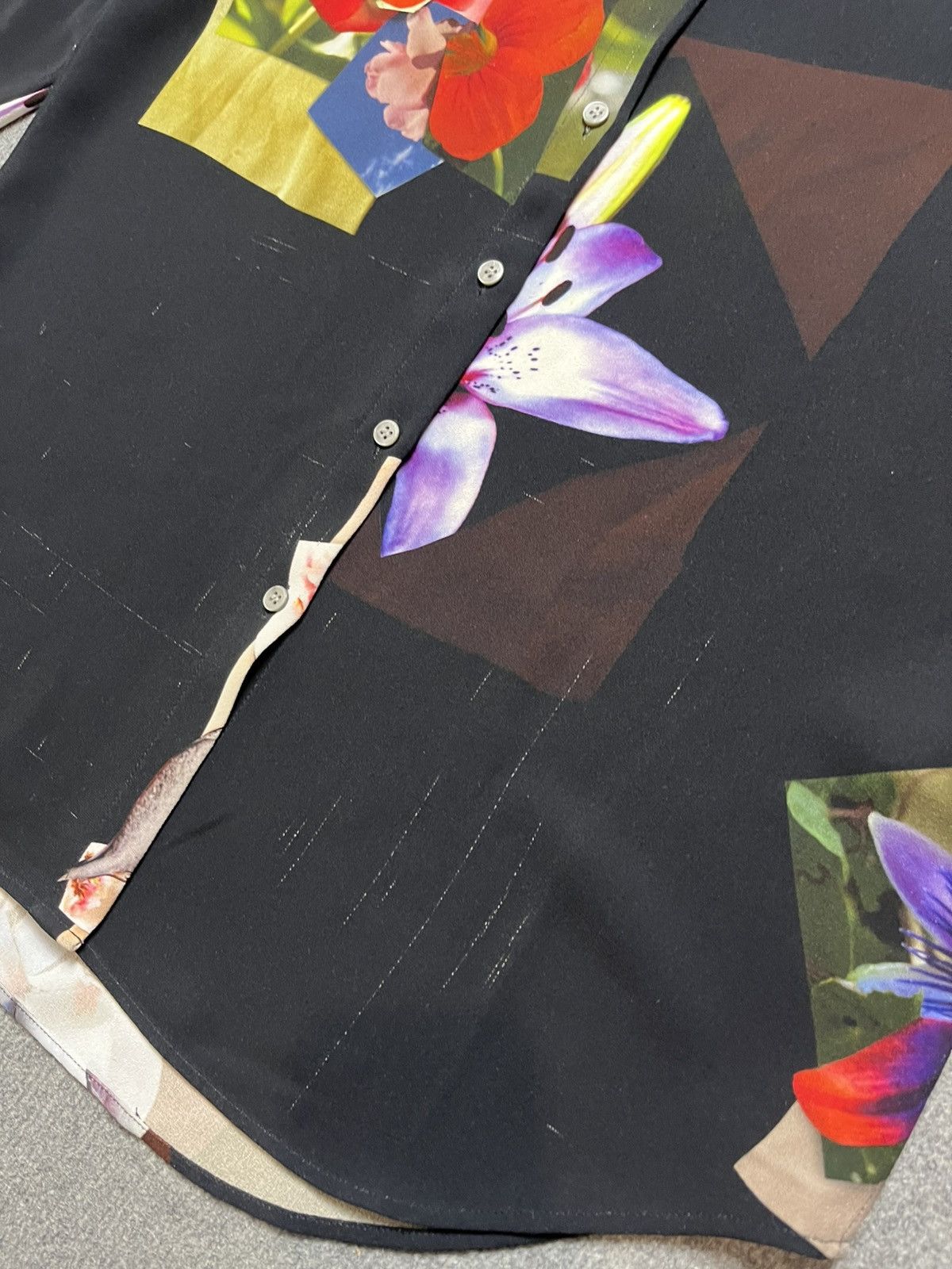 Acne Studios Acne Studios Floral button shirt Size L / US 10 / IT 46 - 9 Thumbnail