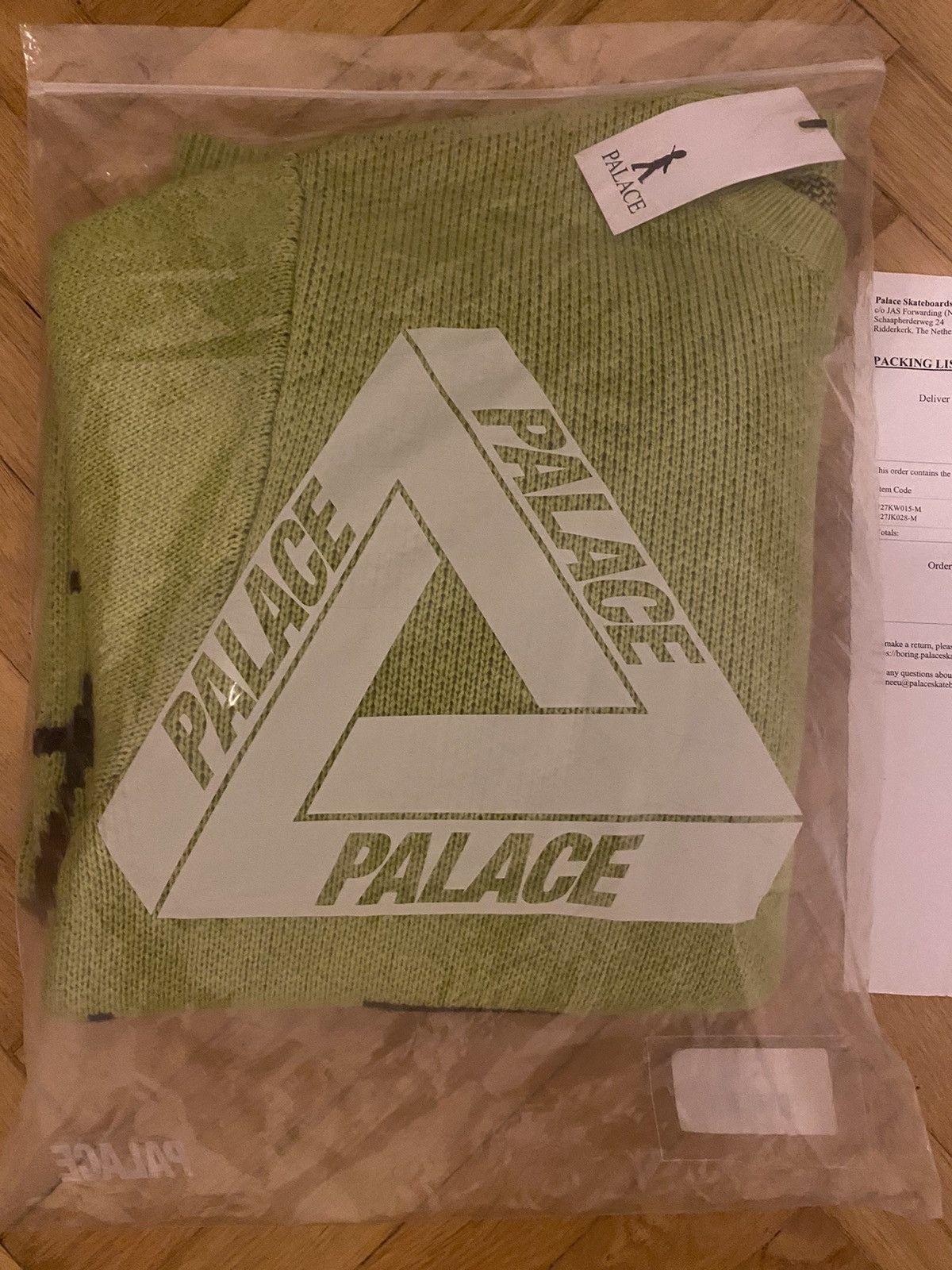 Designer × Palace Palace GUARD KNIT LIME Size US M / EU 48-50 / 2 - 3 Thumbnail