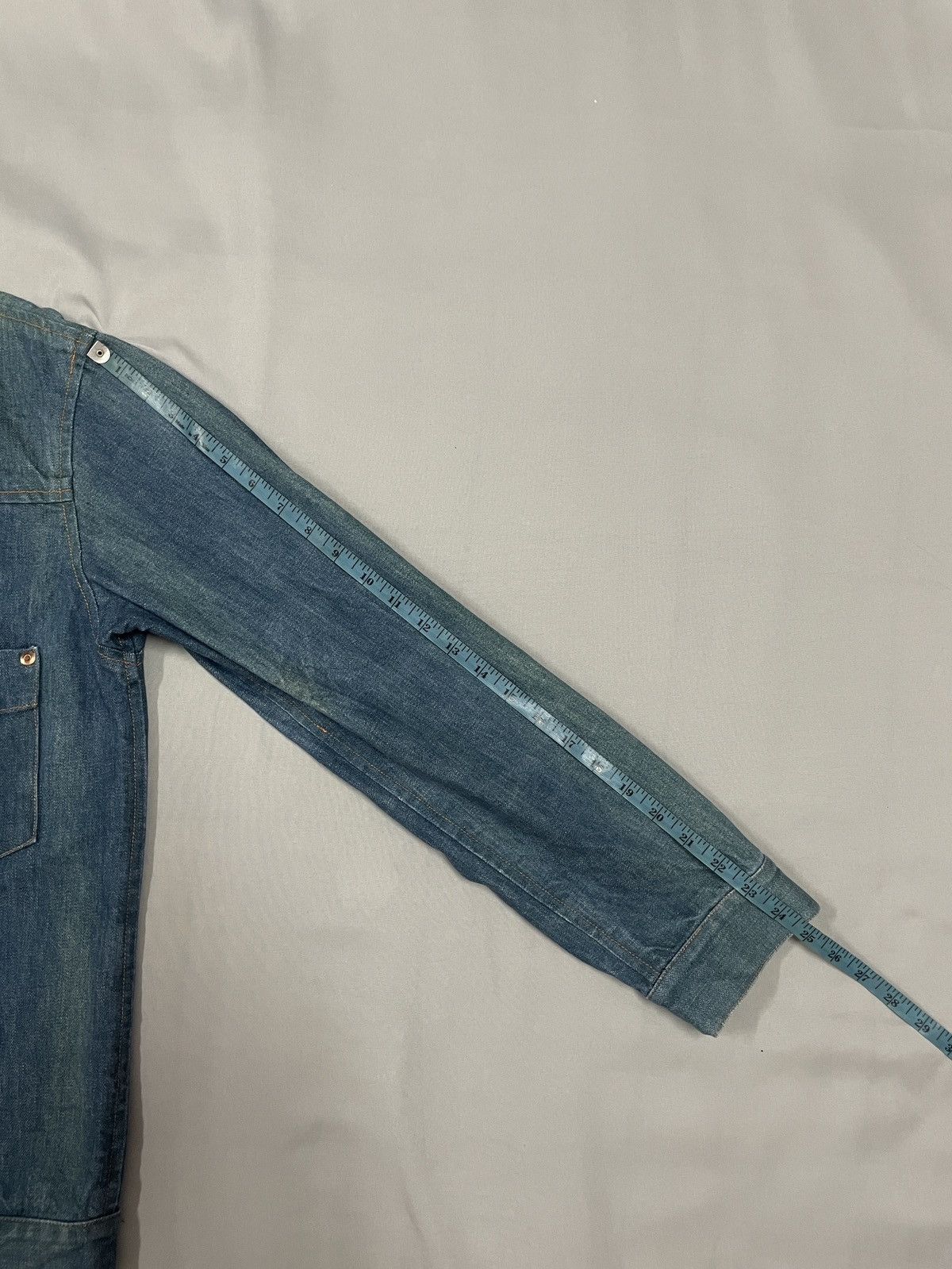 Nepenthes Nepenthes denim jacket. Vintage style. Single pocket. Size M Size US M / EU 48-50 / 2 - 13 Thumbnail