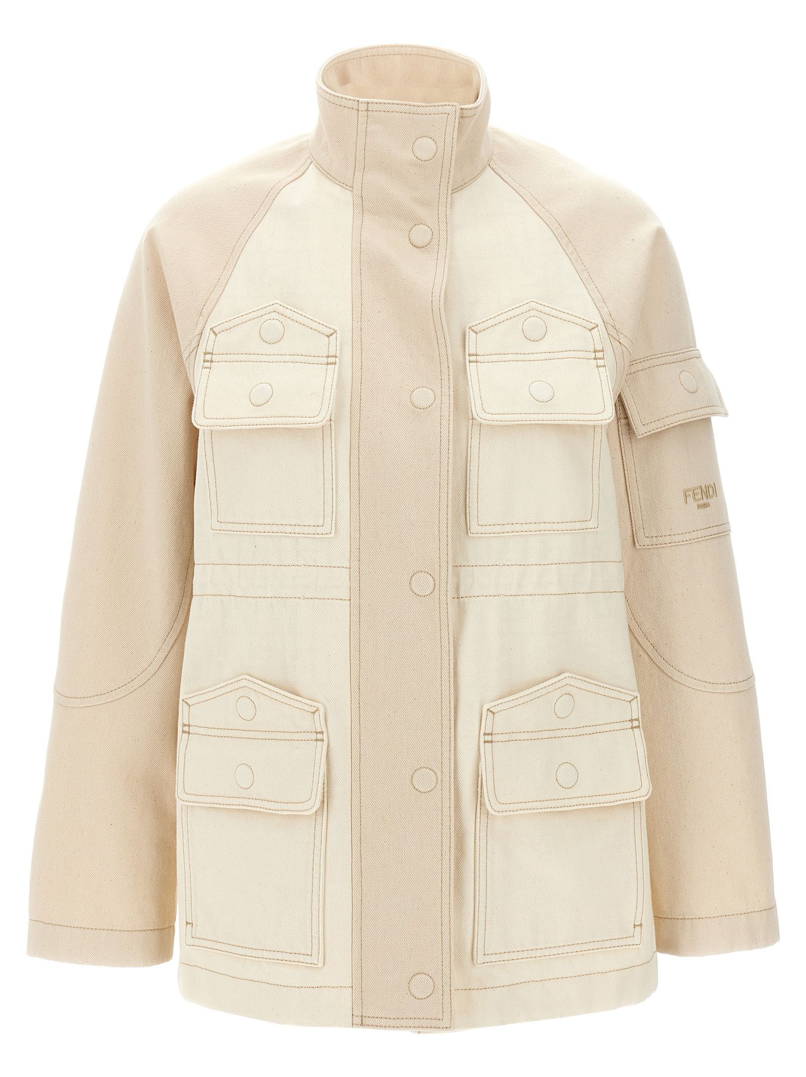Fendi Denim Parka Size XS / US 0-2 / IT 36-38 - 1 Thumbnail