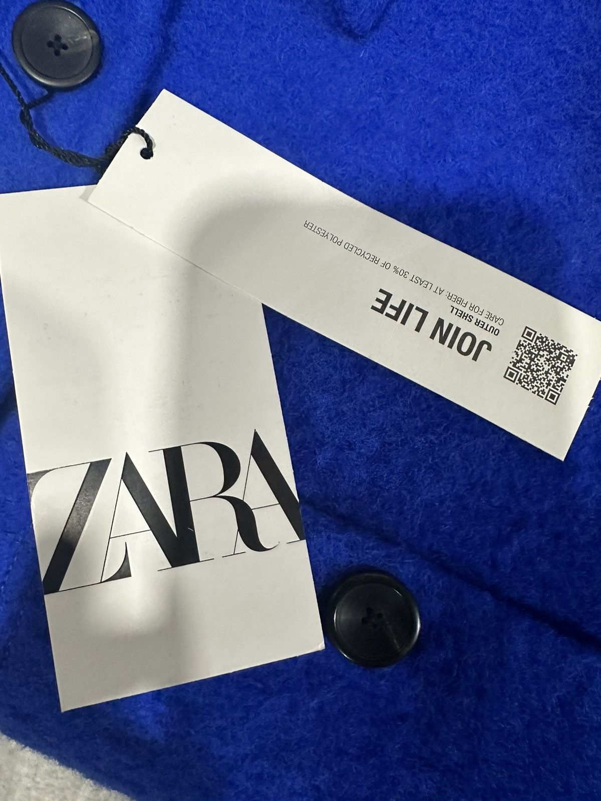 Zara ZARA BLUE FLANNEL Size US XL / EU 56 / 4 - 5 Thumbnail