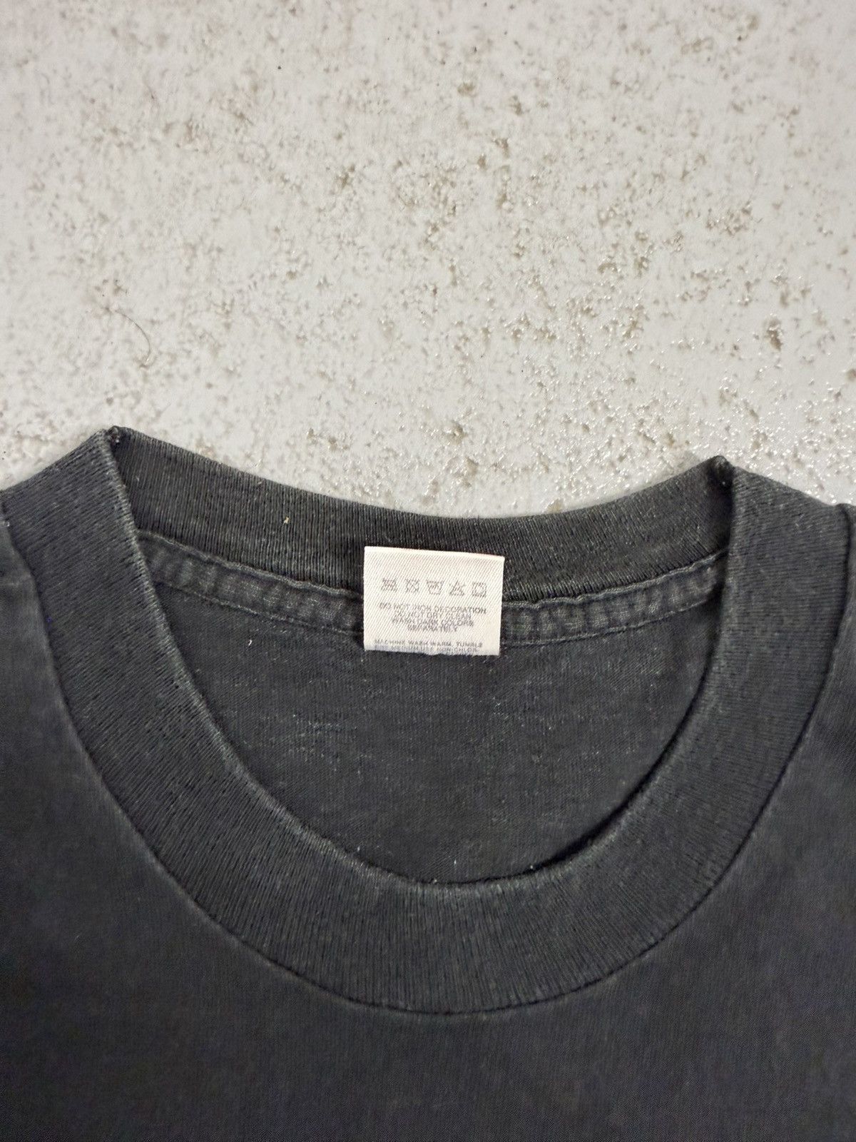Band Tees Vintage 90s Bassline Records Promo Single Stitch T-Shirt Size US XL / EU 56 / 4 - 8 Thumbnail
