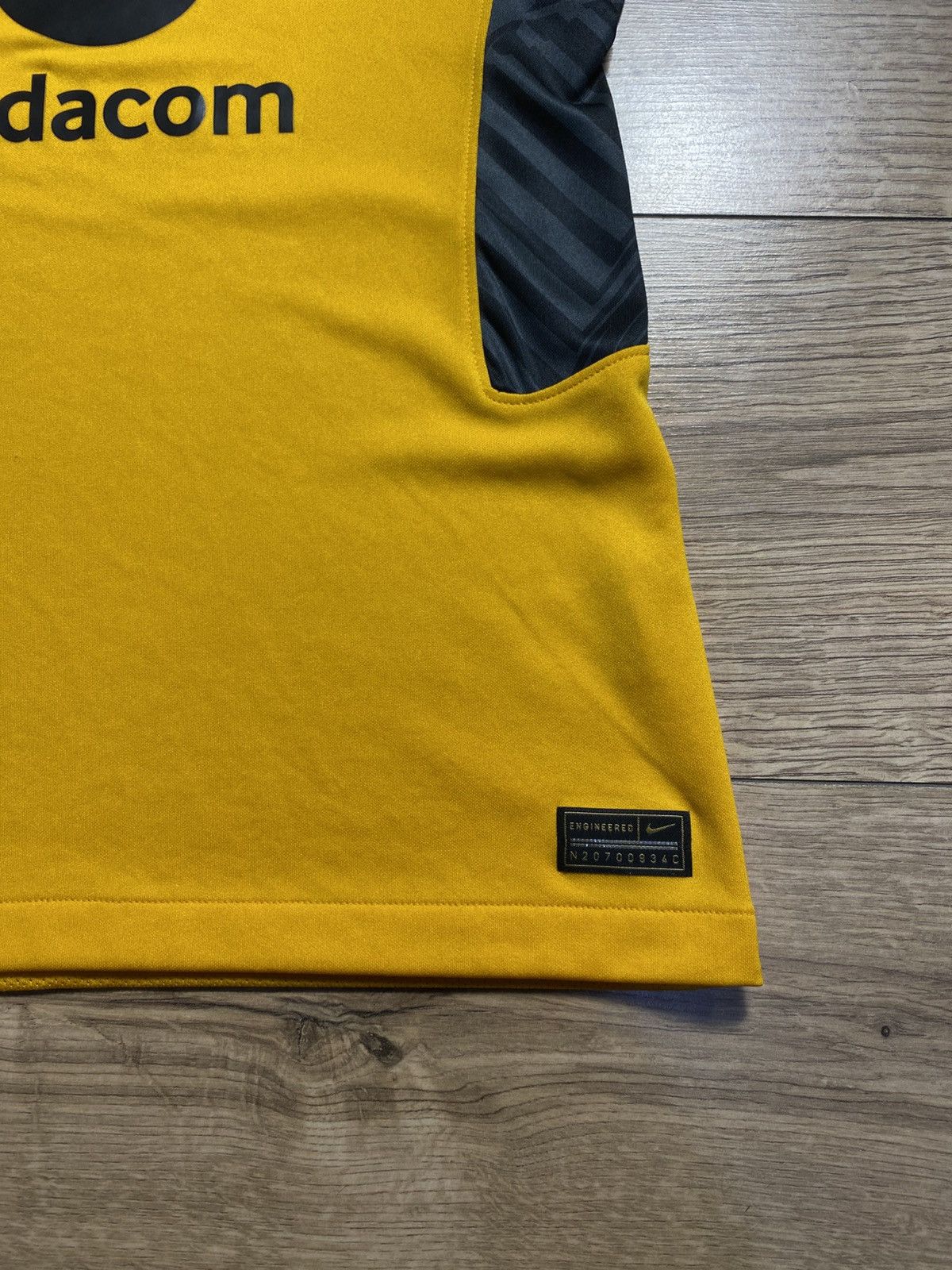 Nike Nike Kaizer Chiefs FC 2021-22 Home Soccer Jersey Yellow sz-s Size US S / EU 44-46 / 1 - 2 Thumbnail