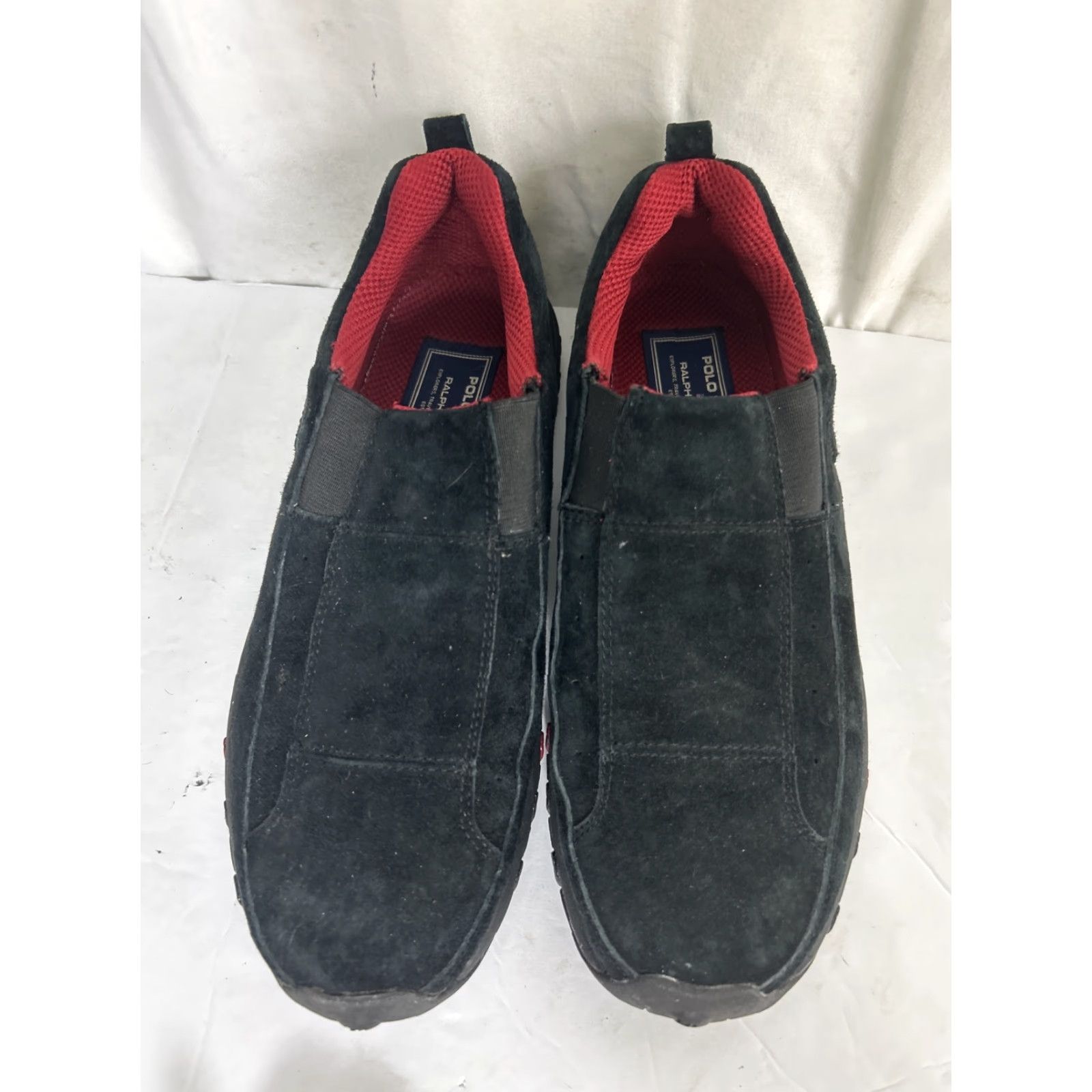 Ralph Lauren Ralph Lauren Polo Sport Mens Driving Shoes Slip On Black Suede Loafer 8 D Black Leather Sport Mens Size US M / EU 48-50 / 2 - 6 Thumbnail
