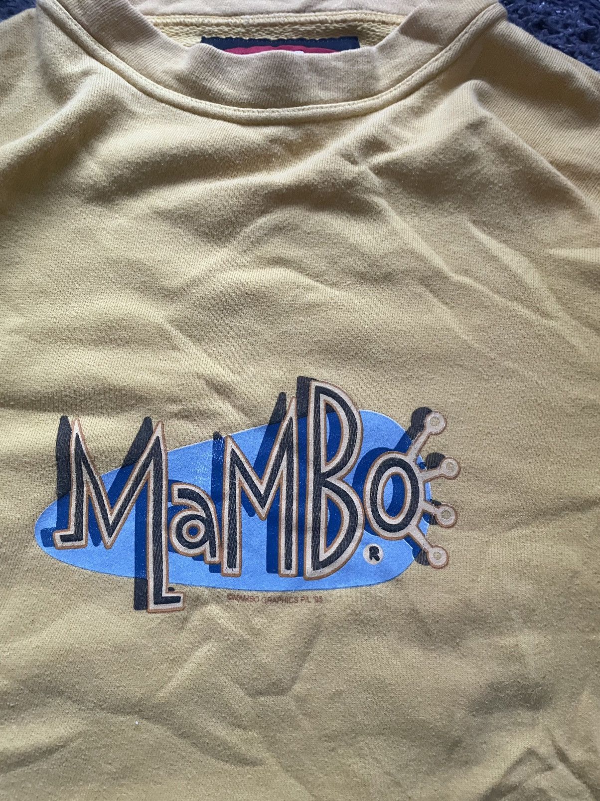 Mambo × Vintage 90s Mambo Sweatshirt 1995 Streetwear Big Logo Rare Y2k Size US L / EU 52-54 / 3 - 14 Thumbnail