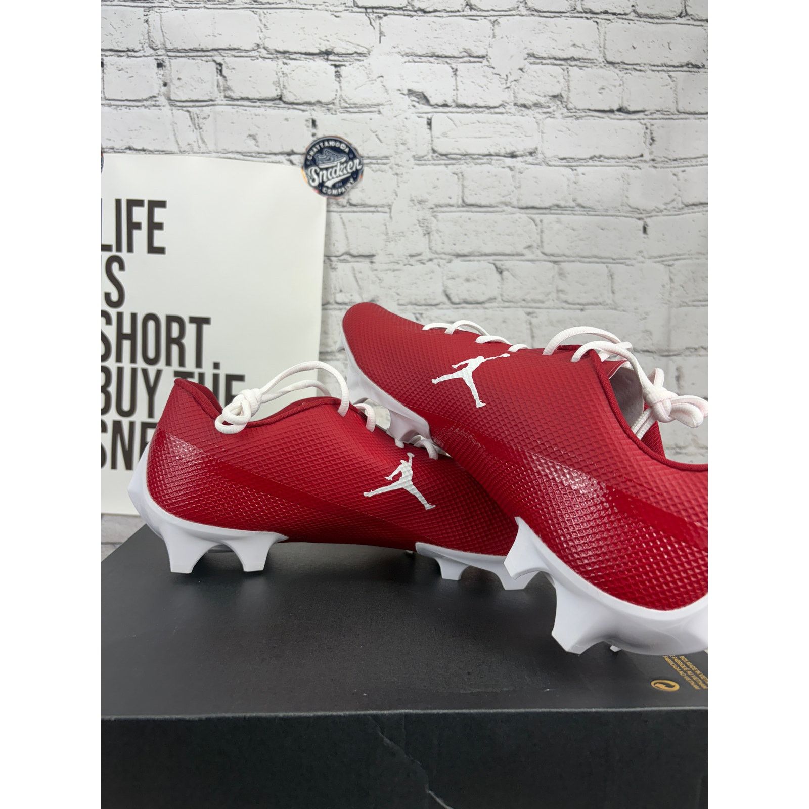 Nike Nike Sooners Jordan Vapor Edge Speed 360 Cleats Mens 15 Size US 15 / EU 48 - 2 Thumbnail
