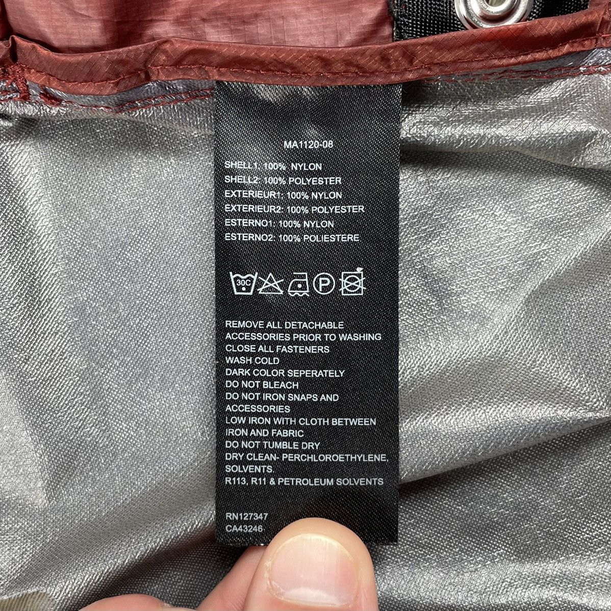 MA.STRUM × Massimo Osti Ma.Strum Massimo Osti Archive Nylon Light Jacket Size US L / EU 52-54 / 3 - 12 Thumbnail