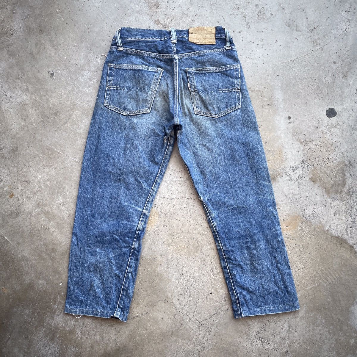 Vintage Vintage 90s Canton Distressed Denim Jeans Size US 28 / EU 44 - 6 Thumbnail