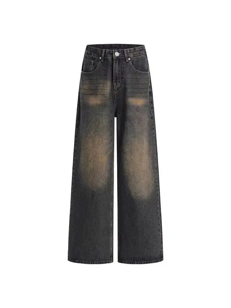 Japanese Brand Vintage washed high street Y2K baggy jeans Size US 32 / EU 48 - 4 Thumbnail