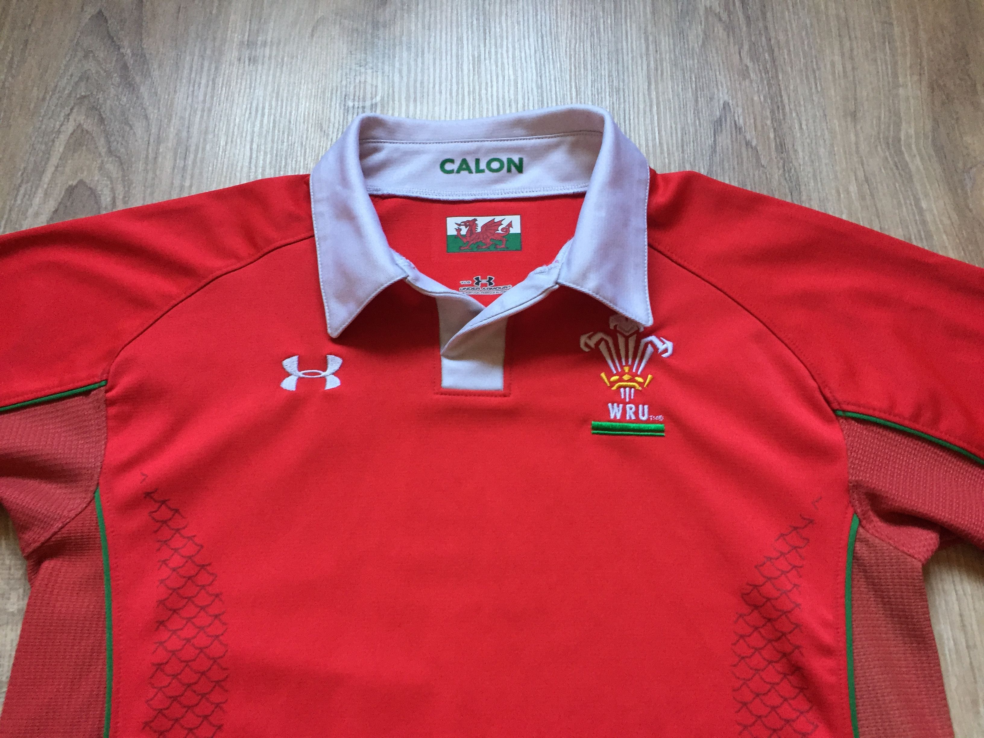 Under Armour × Vintage Under Armour Wales Rugby Union Home Youth Jersey Size US XXS / EU 40 - 3 Thumbnail