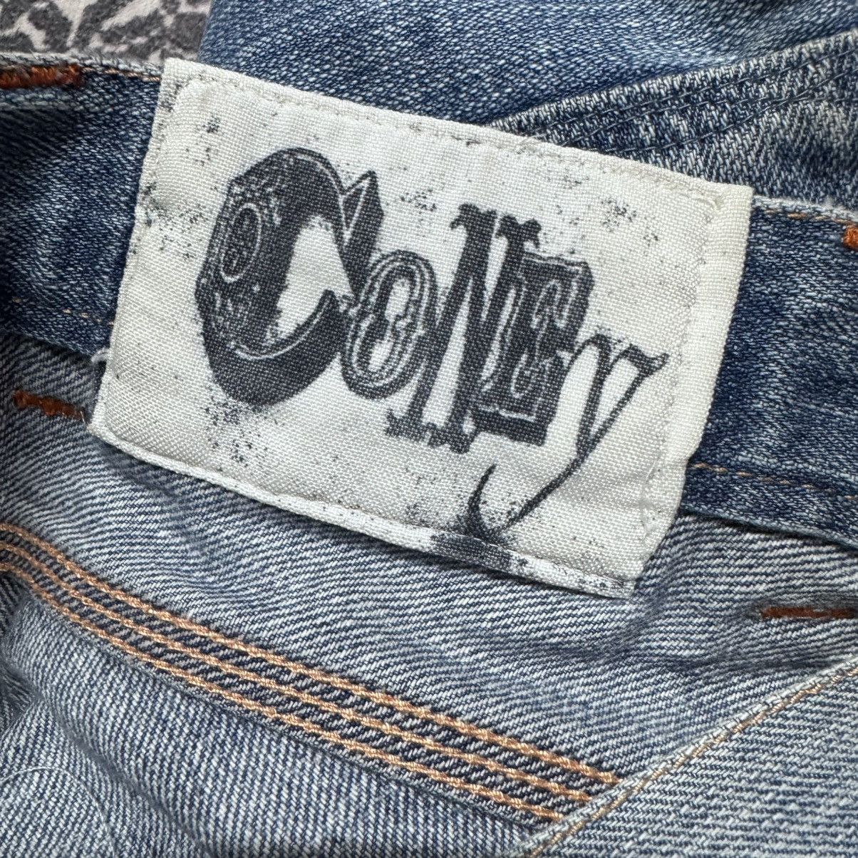 Japanese Brand CONEY Denim Carpenter Patchwork Work Pants Size US 32 / EU 48 - 19 Thumbnail