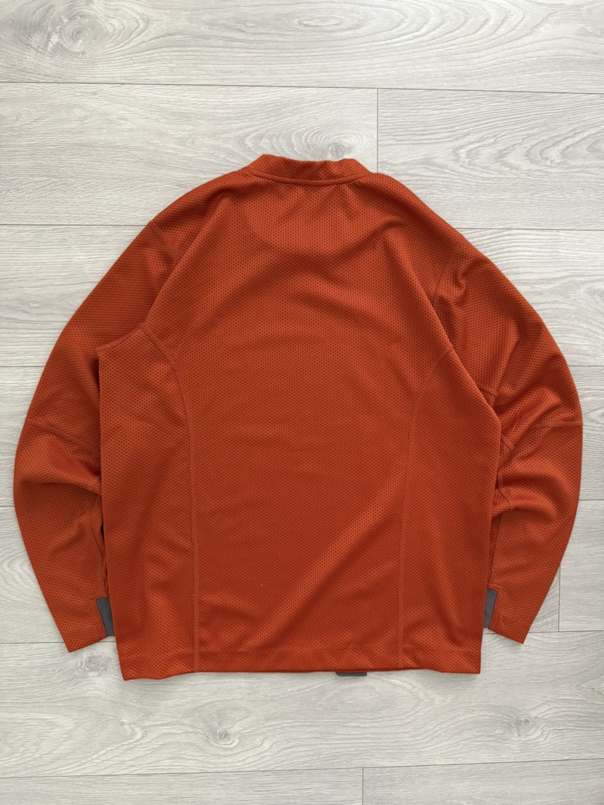 Salomon Salomon 00s Moto Mesh Orange Technical Long Sleeve Size US L / EU 52-54 / 3 - 6 Thumbnail