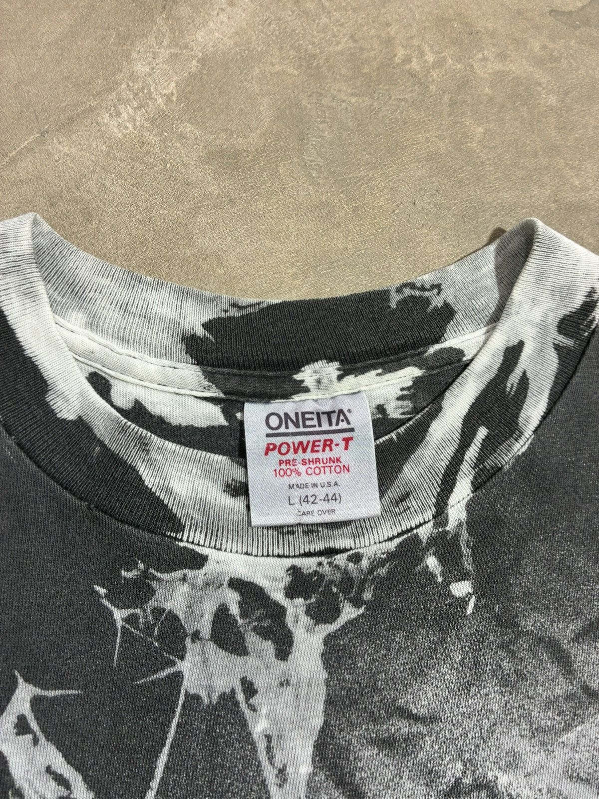 Airwalk Vintage Airwalk Tie Dye T Shirt Oneita Made in USA 90s Size US L / EU 52-54 / 3 - 3 Thumbnail