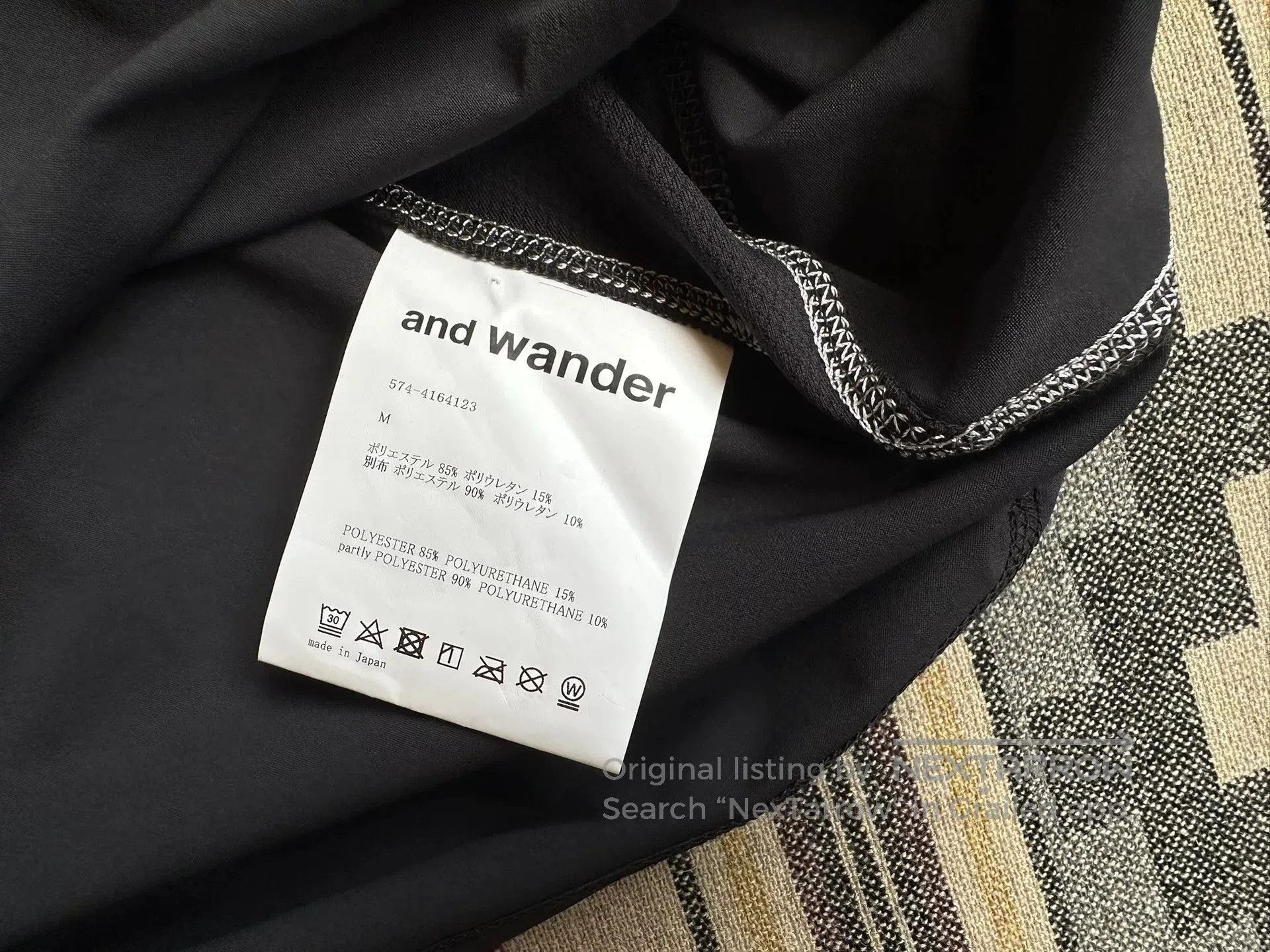 And Wander and wander Rush Guard Long Sleeve T-shirt. Size US M / EU 48-50 / 2 - 9 Thumbnail