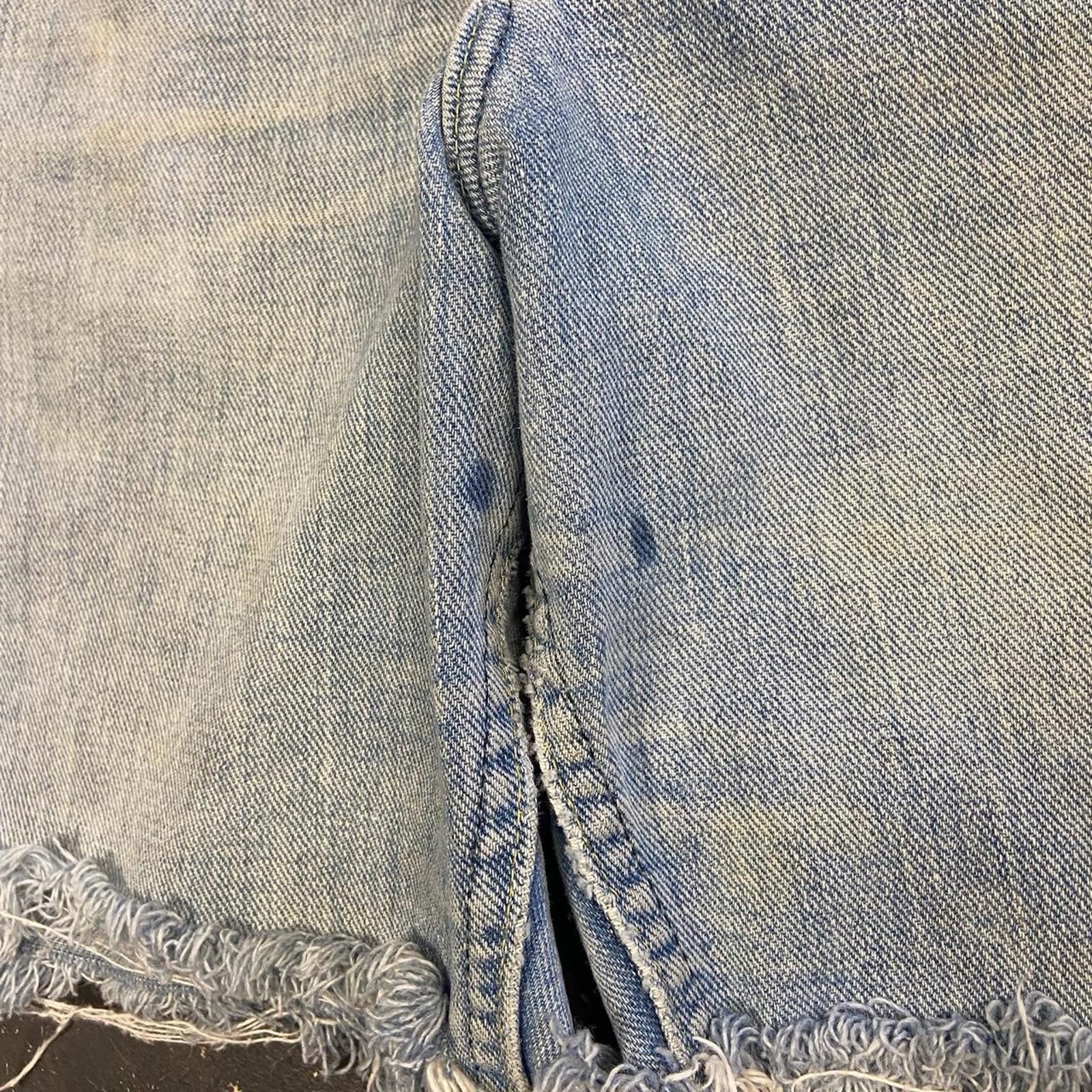 Lee Vintage Distressed Lee Cuttoff Jorts Size US 34 / EU 50 - 2 Thumbnail