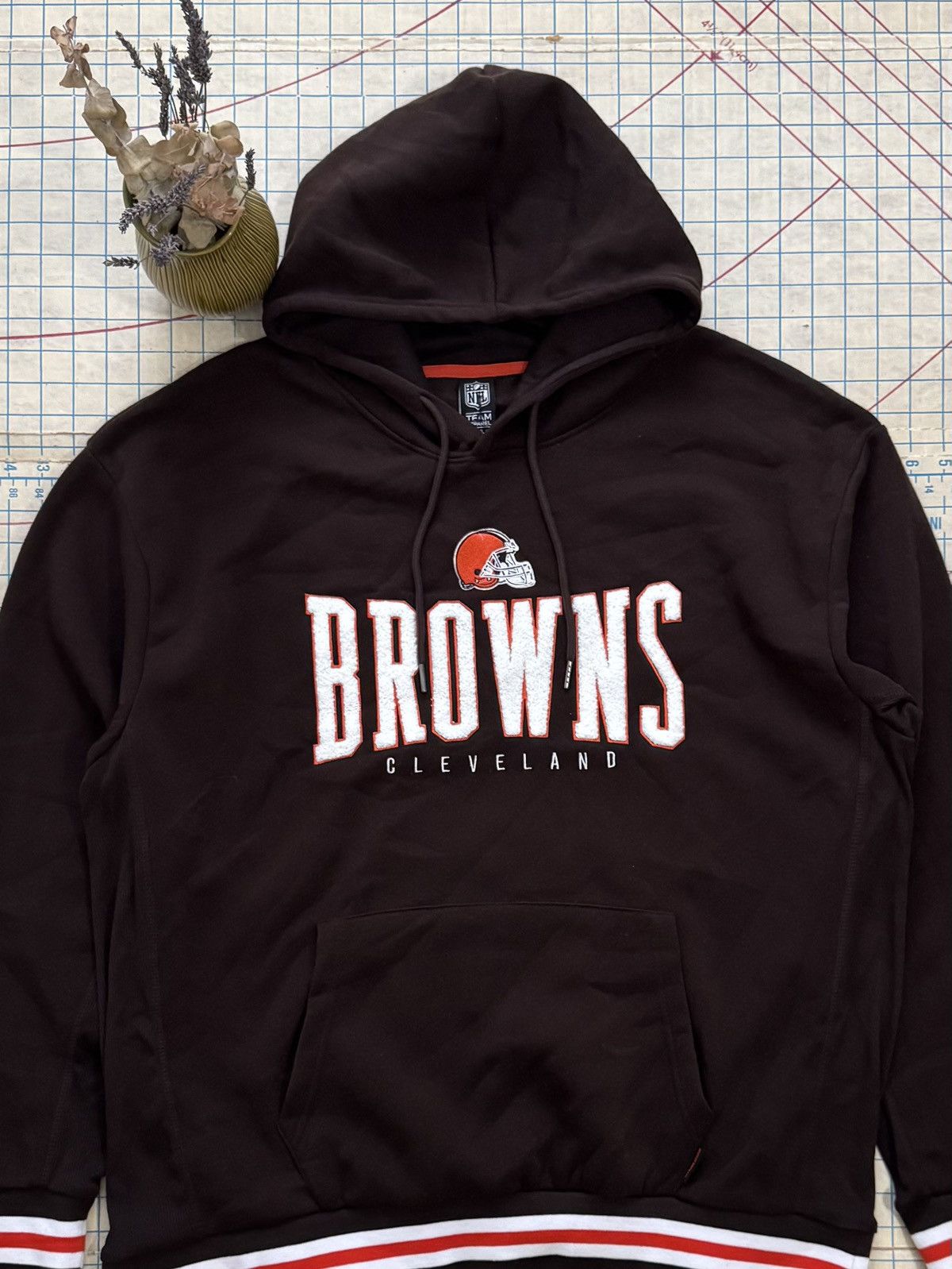 NFL NWOT NFL Team Apparel Cleveland Browns Hoodie Size XXL Mens Size US XXL / EU 58 / 5 - 3 Thumbnail