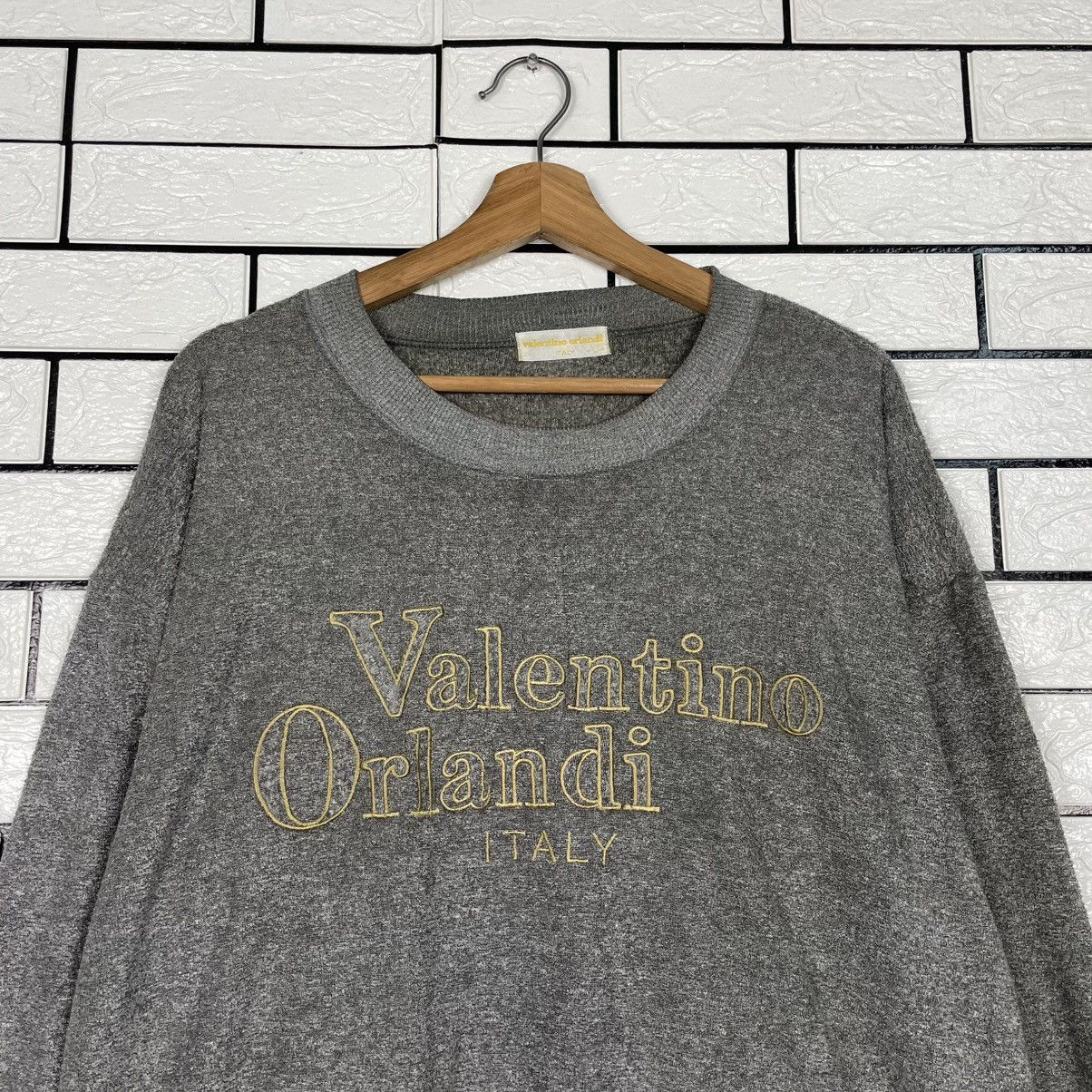 Other Valentino Orlandi Italy Big Logo Sweatshirt Size US L / EU 52-54 / 3 - 2 Thumbnail