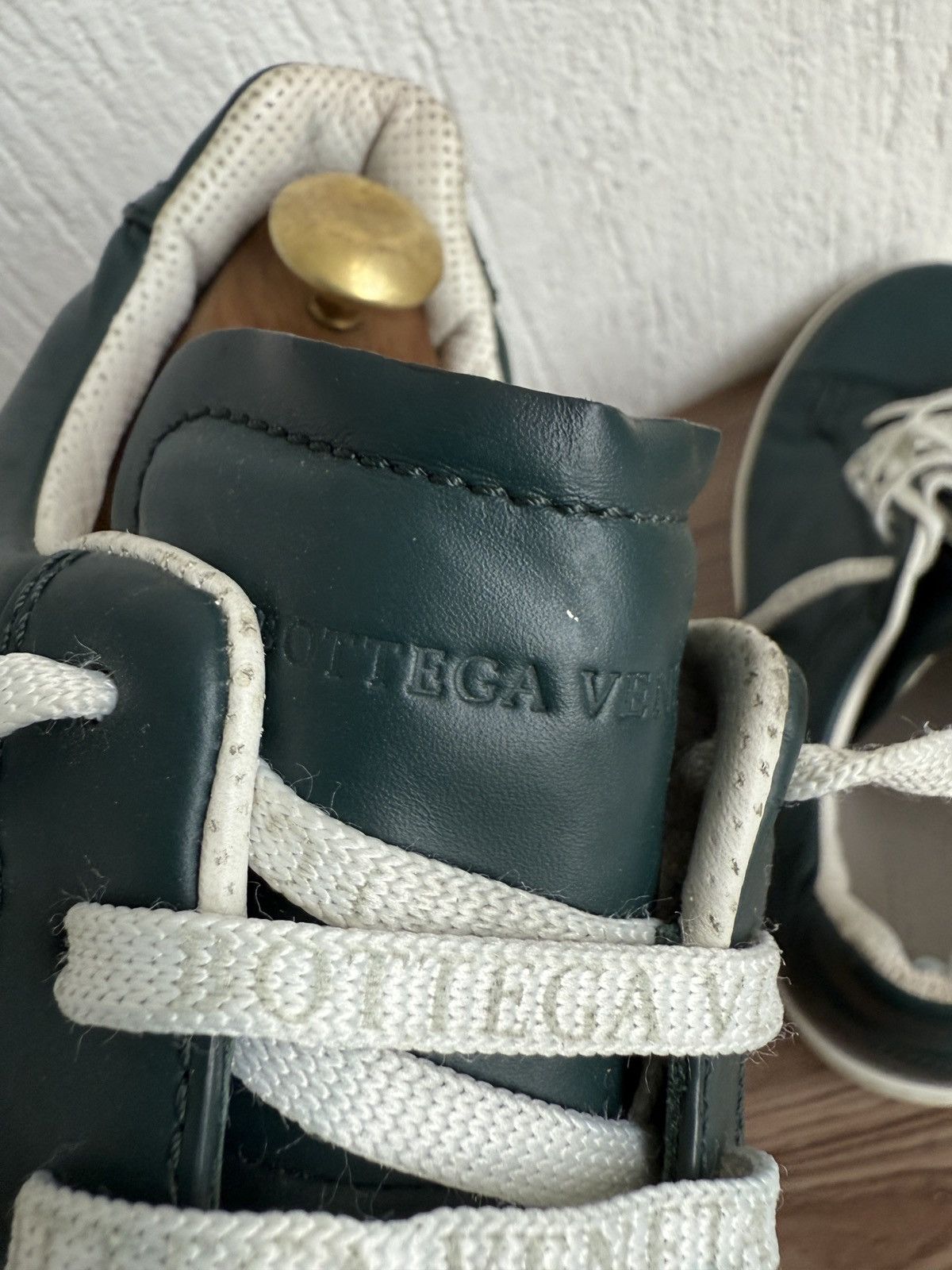 Bottega Veneta Jade green🟢 bolt sneakers Size US 11 / EU 44 - 8 Thumbnail